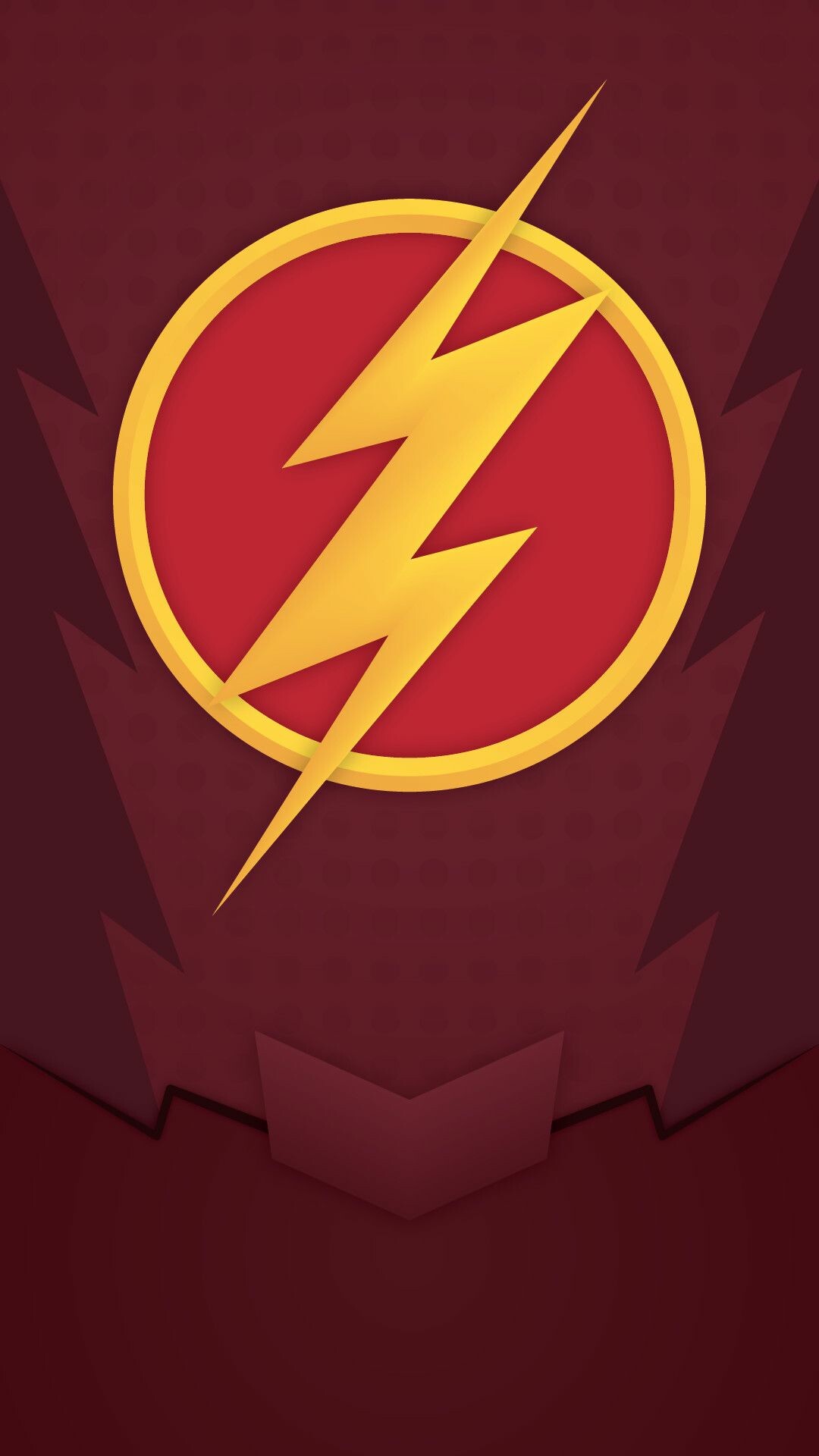 Flash (DC): Barry Allen, Arrowverse, Logotype. 1080x1920 Full HD Wallpaper.