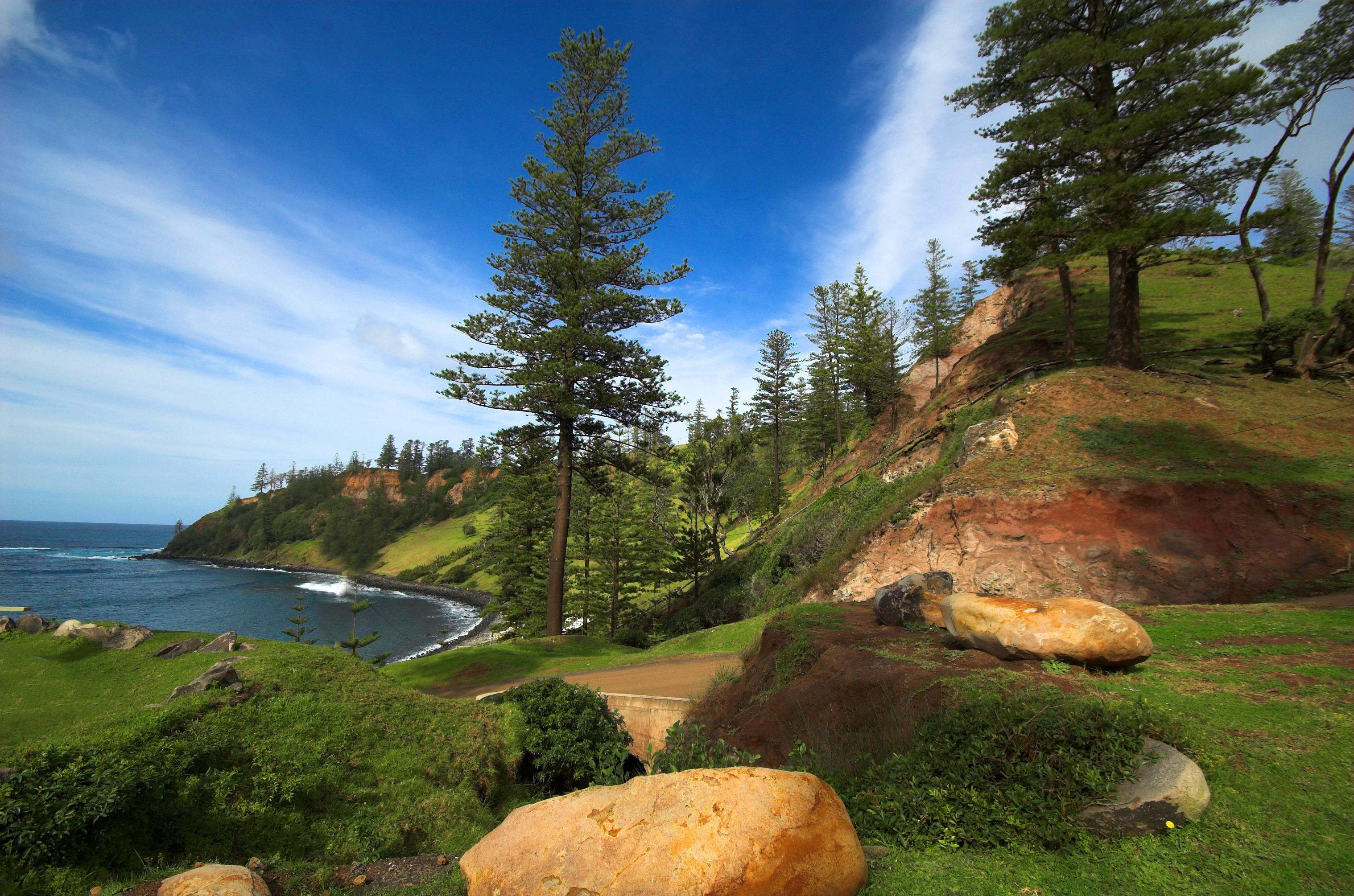 Norfolk Island, South Pacific getaway, Island life, Exotic destination, 3040x2010 HD Desktop