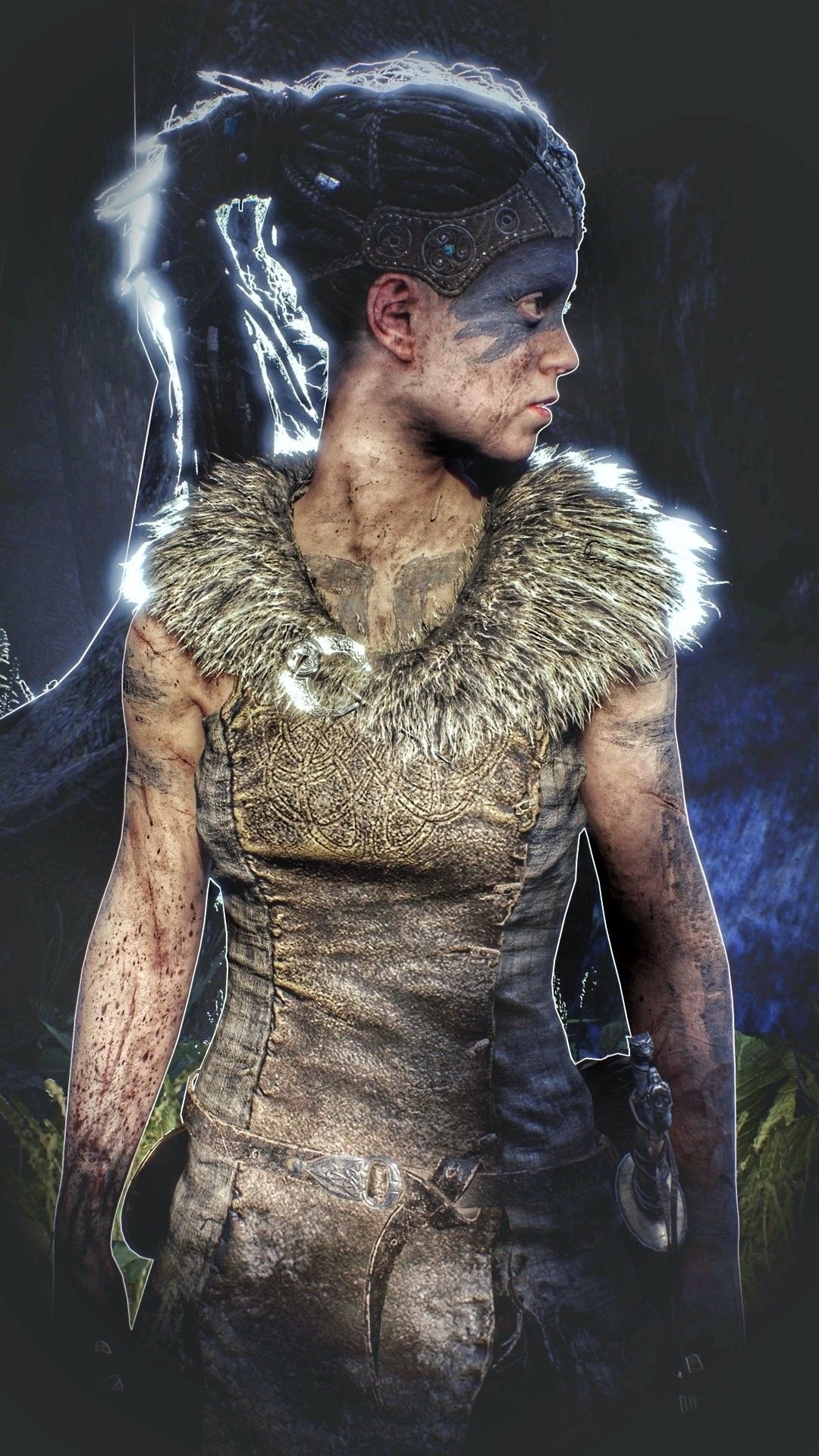 Hellblade, Viking makeup, Magic cards, State of decay, 1080x1920 Full HD Phone