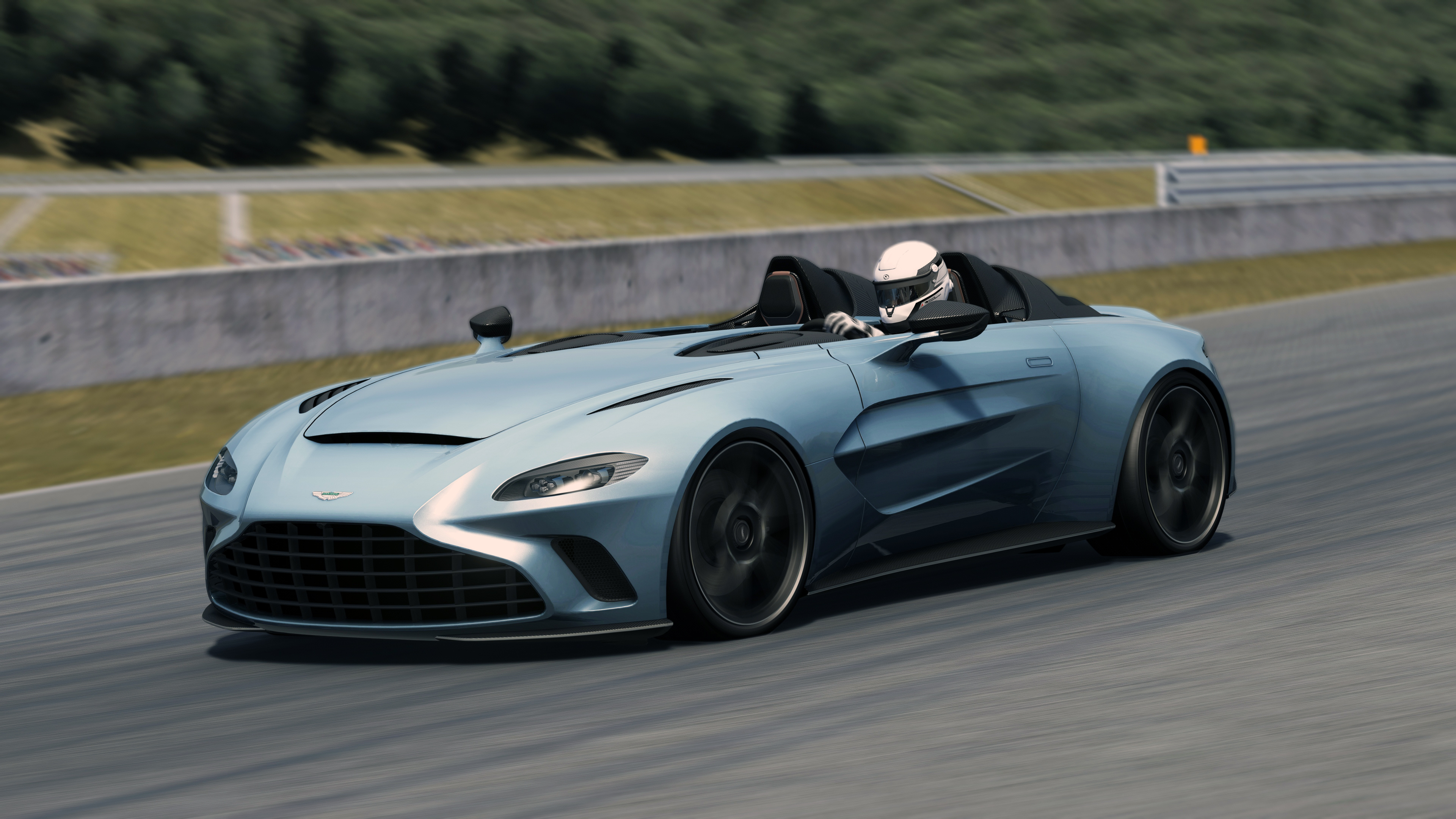 Aston Martin Speedster, 2022 model, Cutting-edge design, Speedster supremacy, 3840x2160 4K Desktop