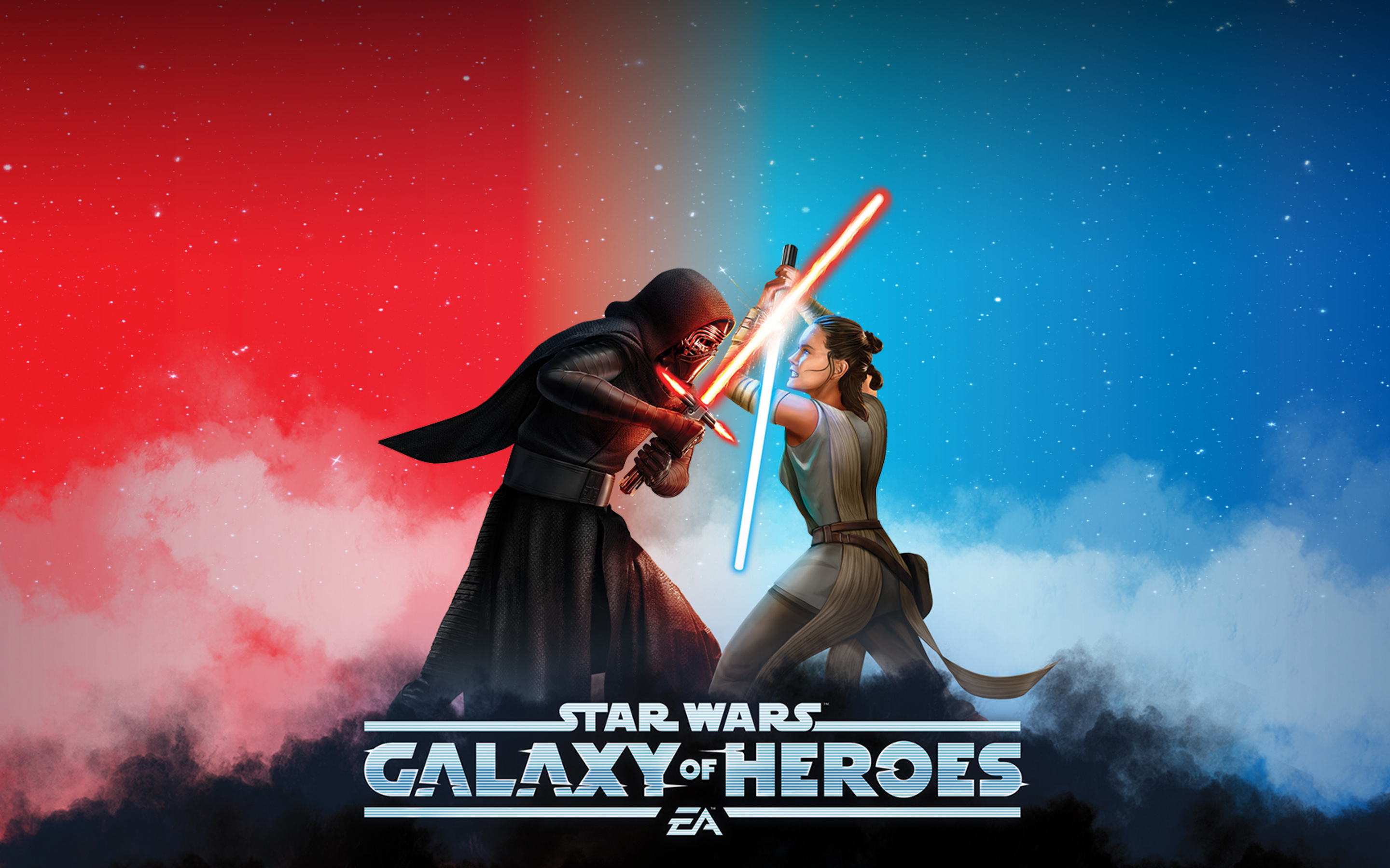 Star Wars: Galaxy of Heroes: SW:GoH, A mobile game by Electronic Arts. 2880x1800 HD Background.