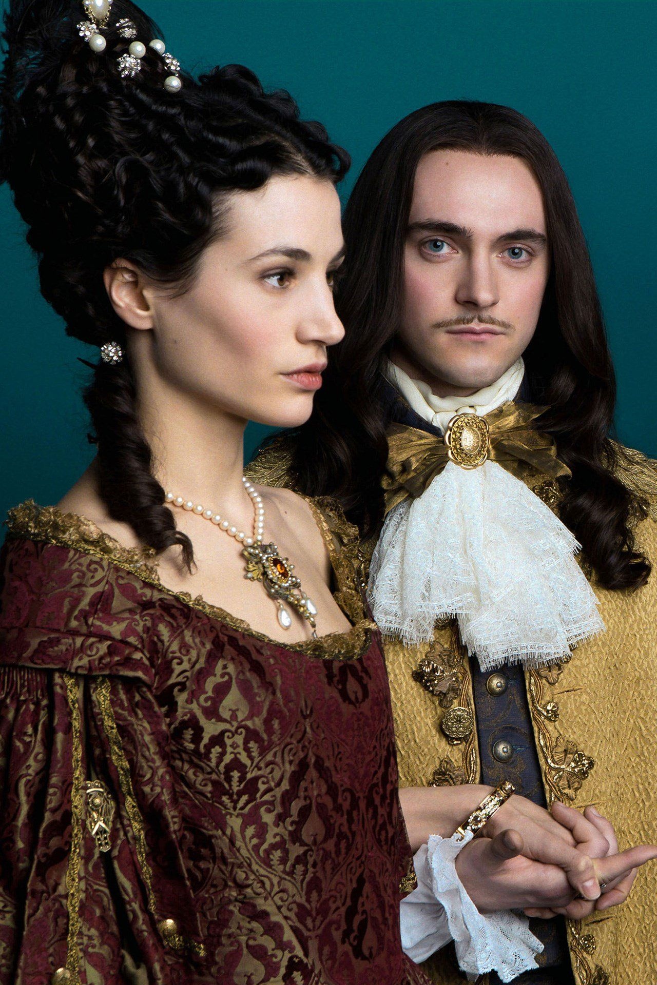 Versailles TV series, Coverage in British Vogue, Fashion and style, French court drama, 1280x1920 HD Handy