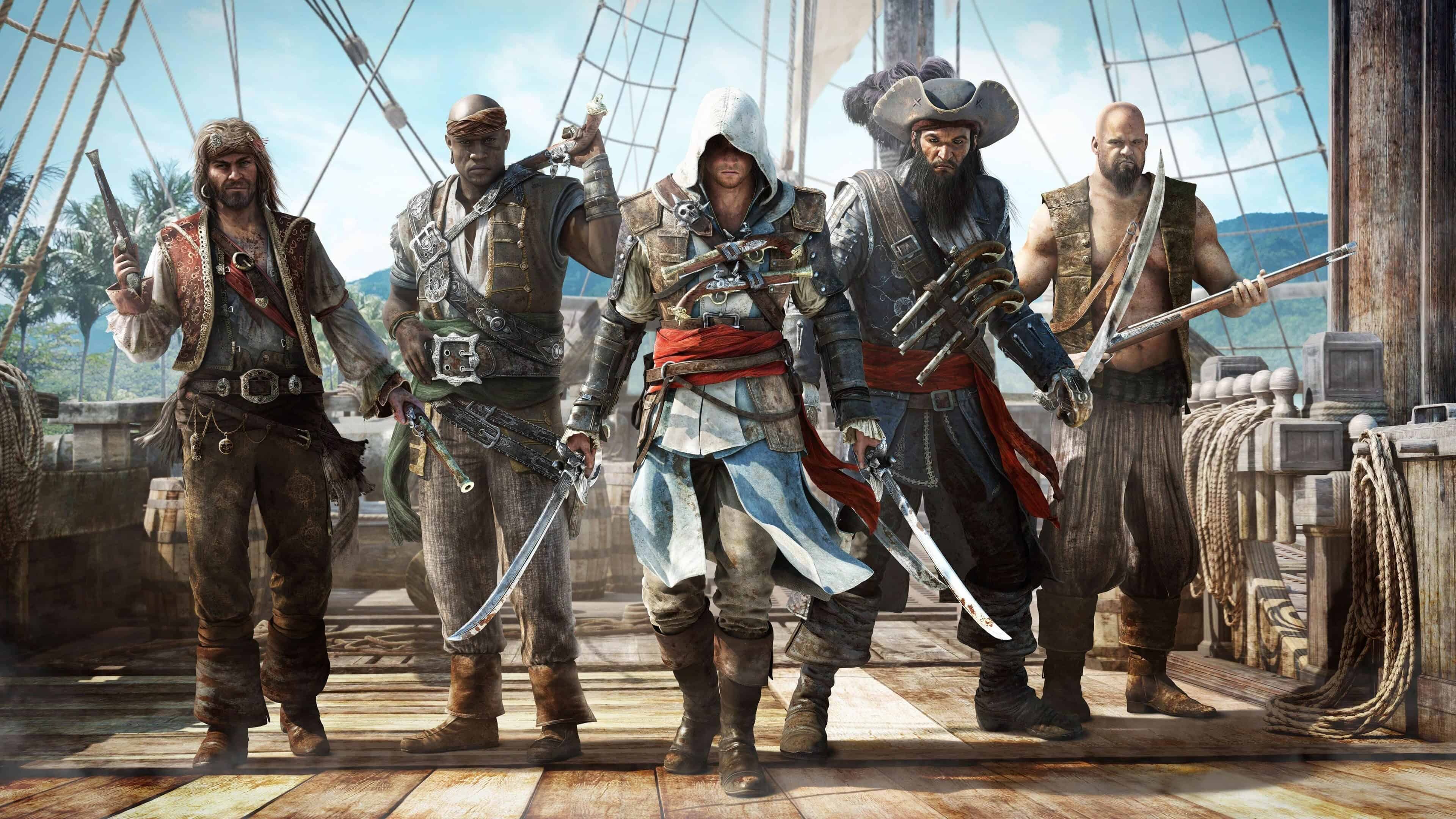Assassin's Creed: Black Flag, The sixth main installment in the series. 3840x2160 4K Wallpaper.