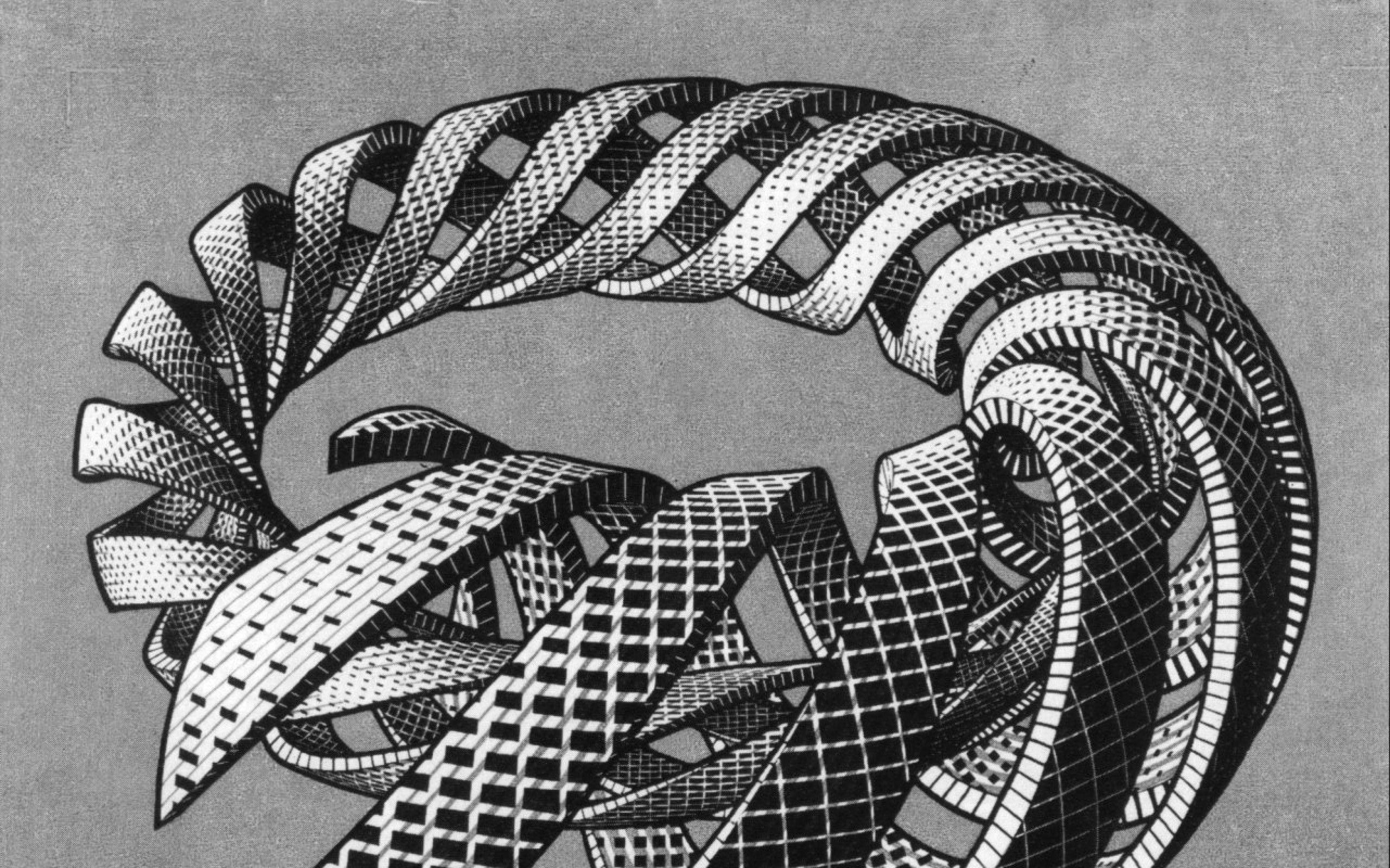 Escher backgrounds, Top free wallpapers, Artistic imagery, Geometric patterns, 2560x1600 HD Desktop