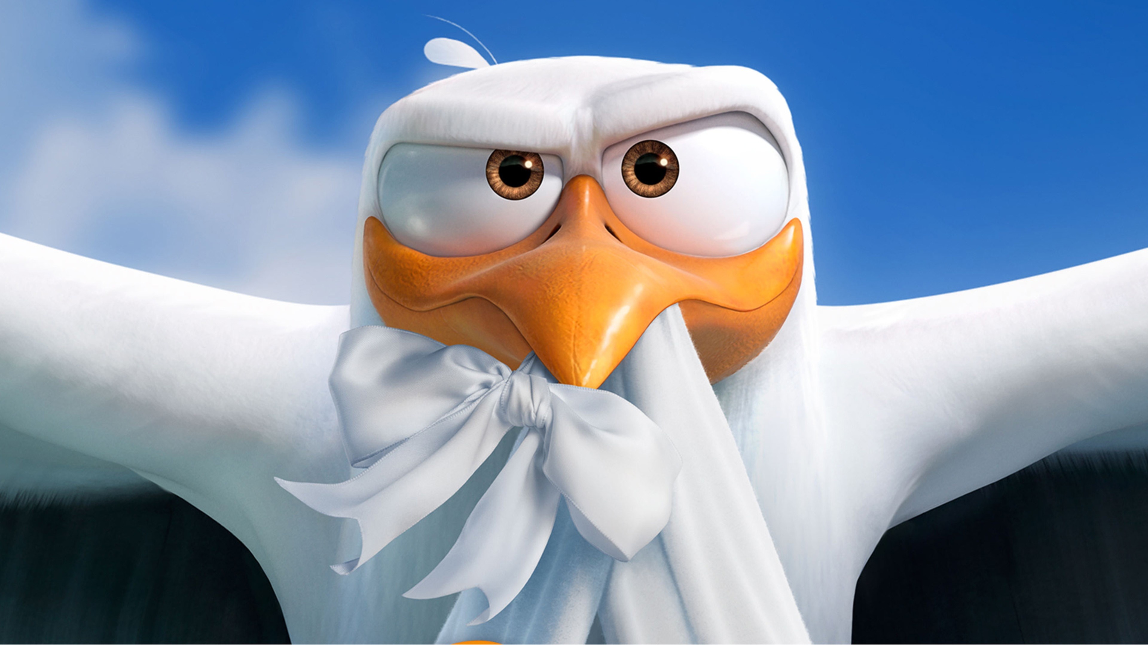 Storks cartoon, Best animation movies, 3840x2160 4K Desktop