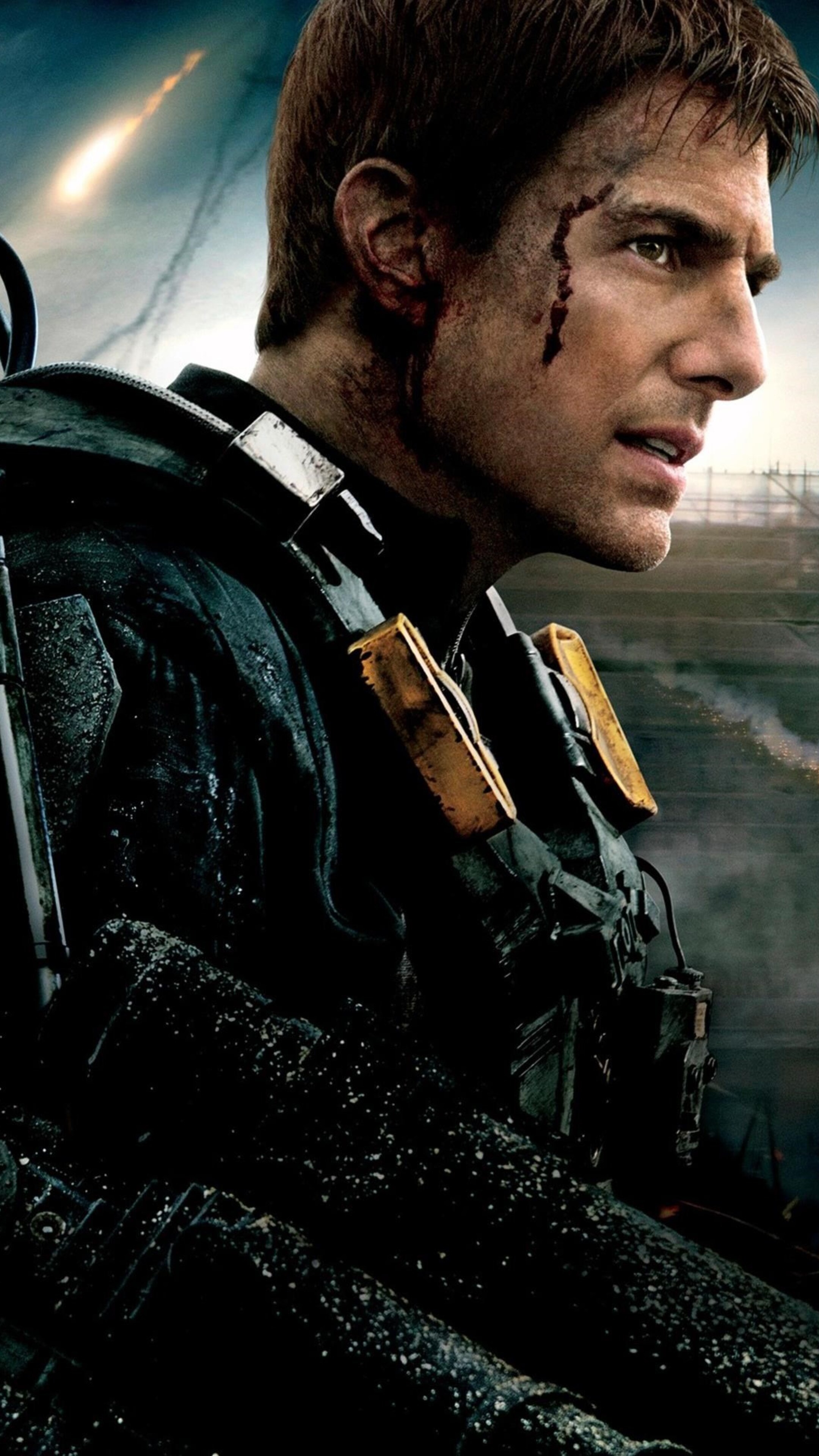 Edge of Tomorrow: Tom Cruise, One of the world's highest-paid actors. 2160x3840 4K Wallpaper.