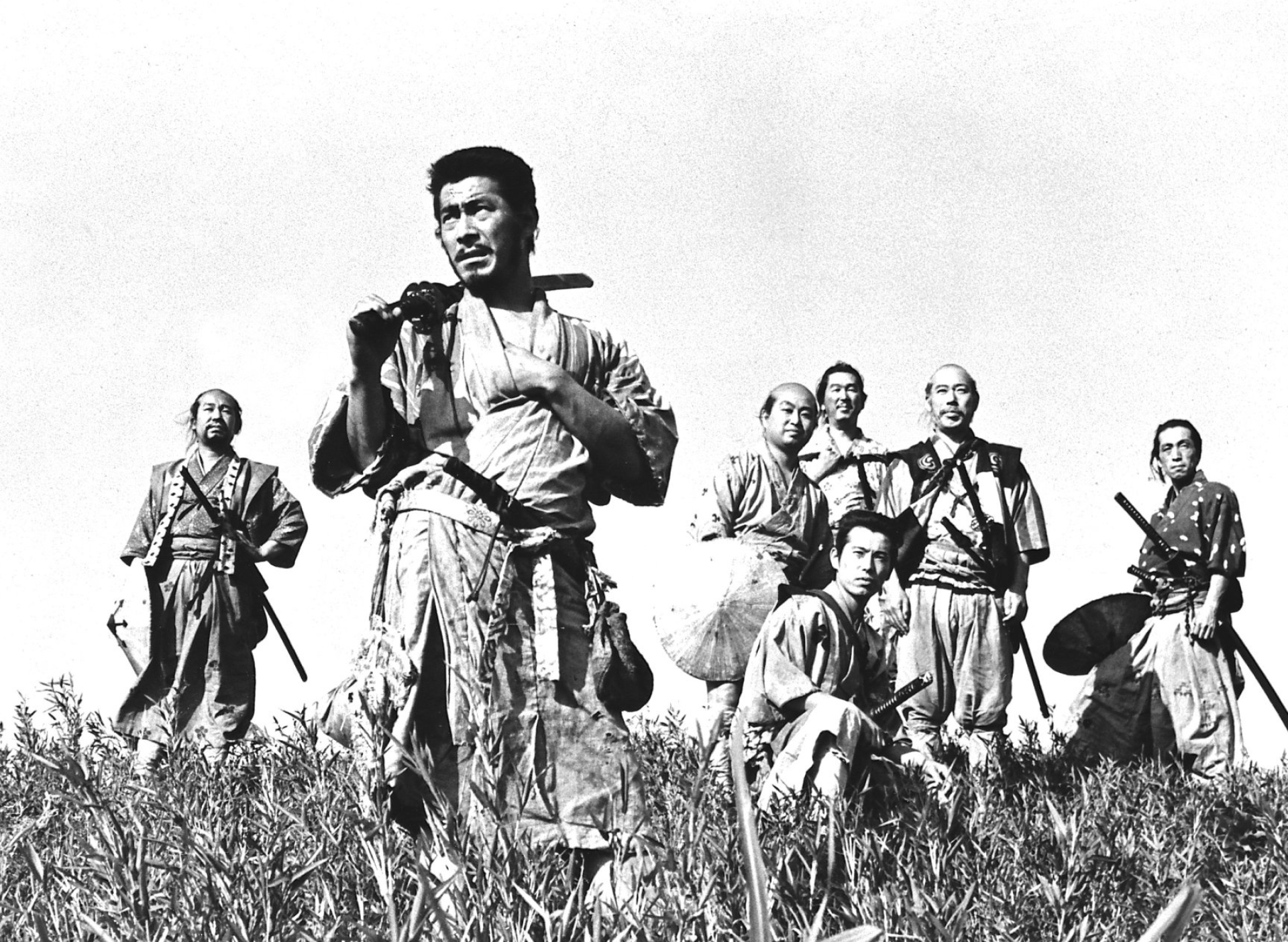 Akira Kurosawa, Seven Samurai, Martial journal, 1920x1410 HD Desktop