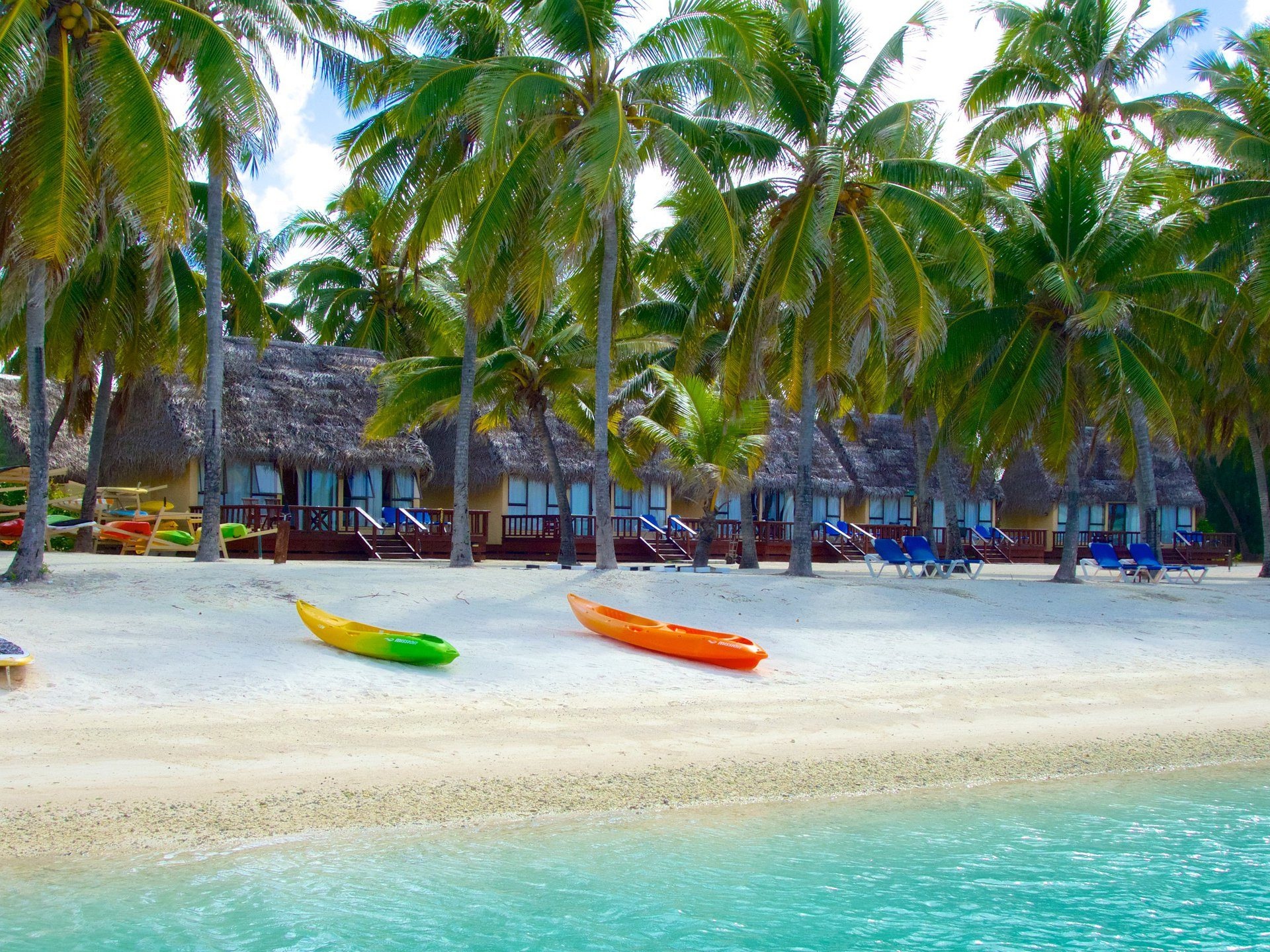 Akitua small islands, Tropical beach, Island paradise, Desktop wallpaper, 1920x1440 HD Desktop