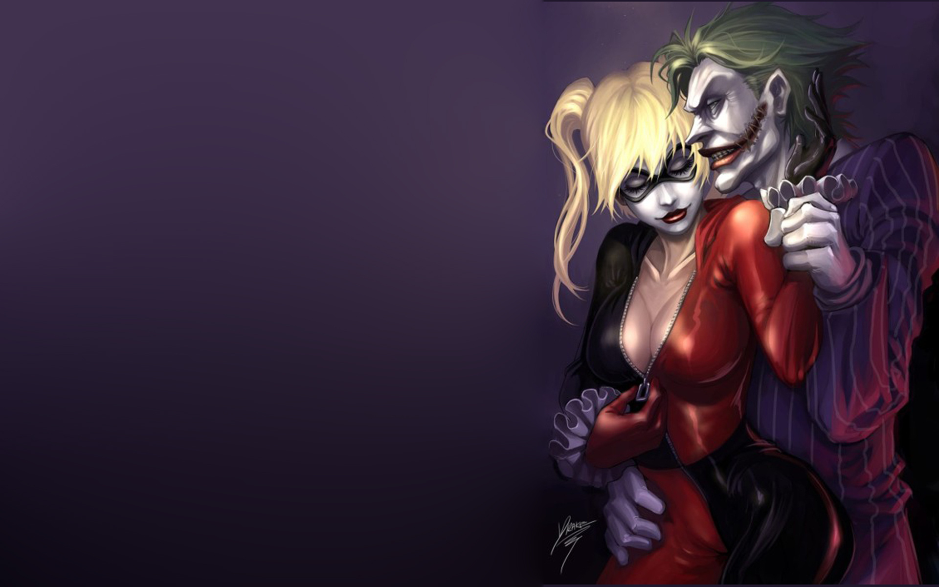 Harley Quinn and Joker, Movies, Harley Quinn, Joker desktop wallpaper, 1920x1200 HD Desktop