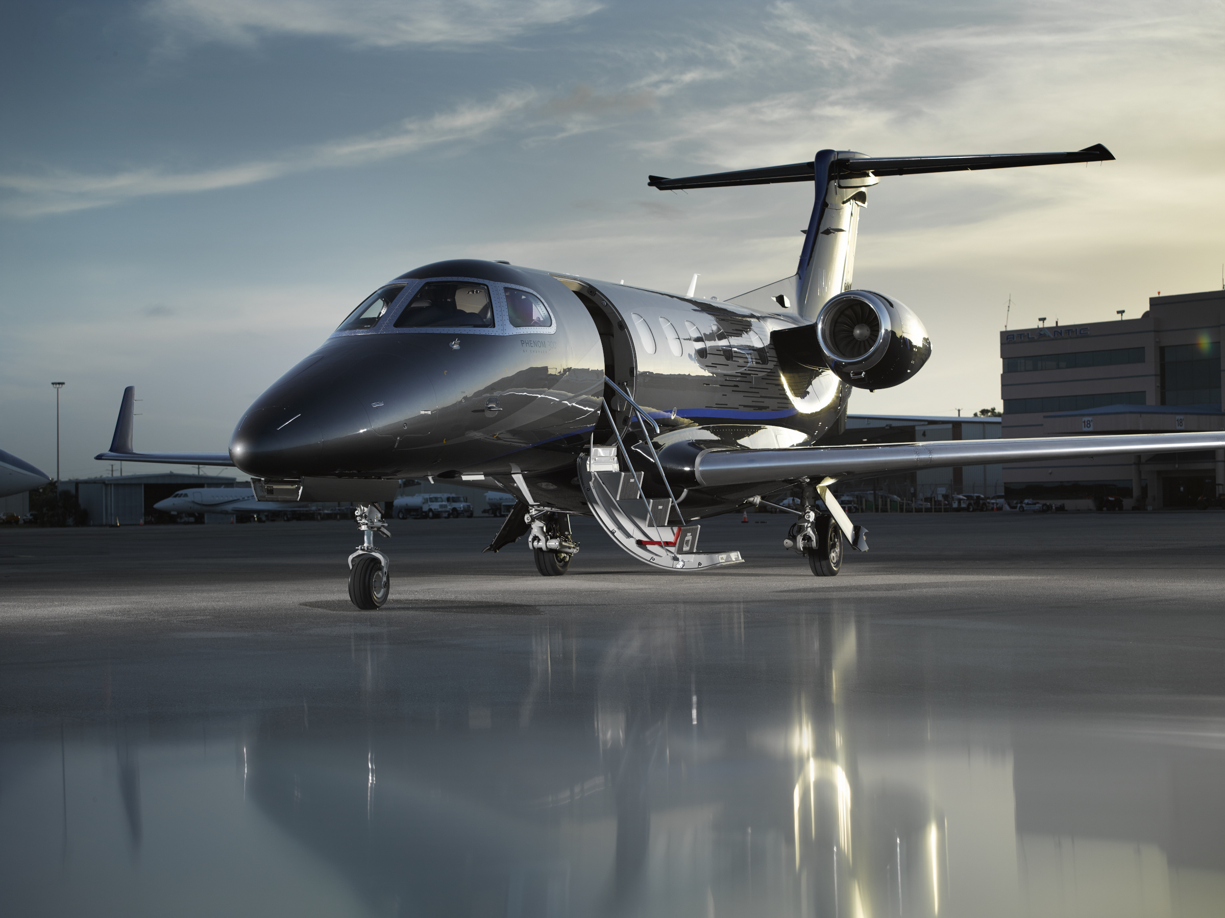 Embraer Phenom, Luxury travel, High-performance aircraft, Private jet, 2400x1800 HD Desktop