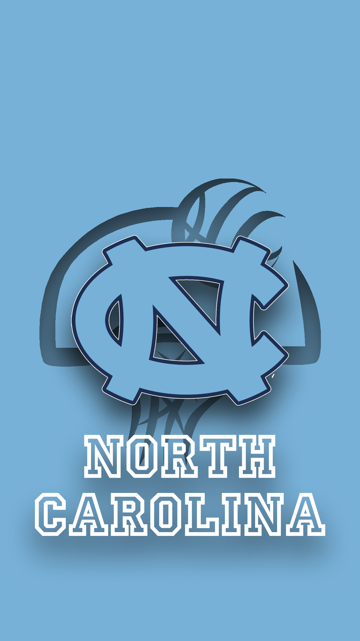 North Carolina: Tar Heels basketball, The state motto is 'To Be Rather Than to Seem'. 1250x2210 HD Wallpaper.