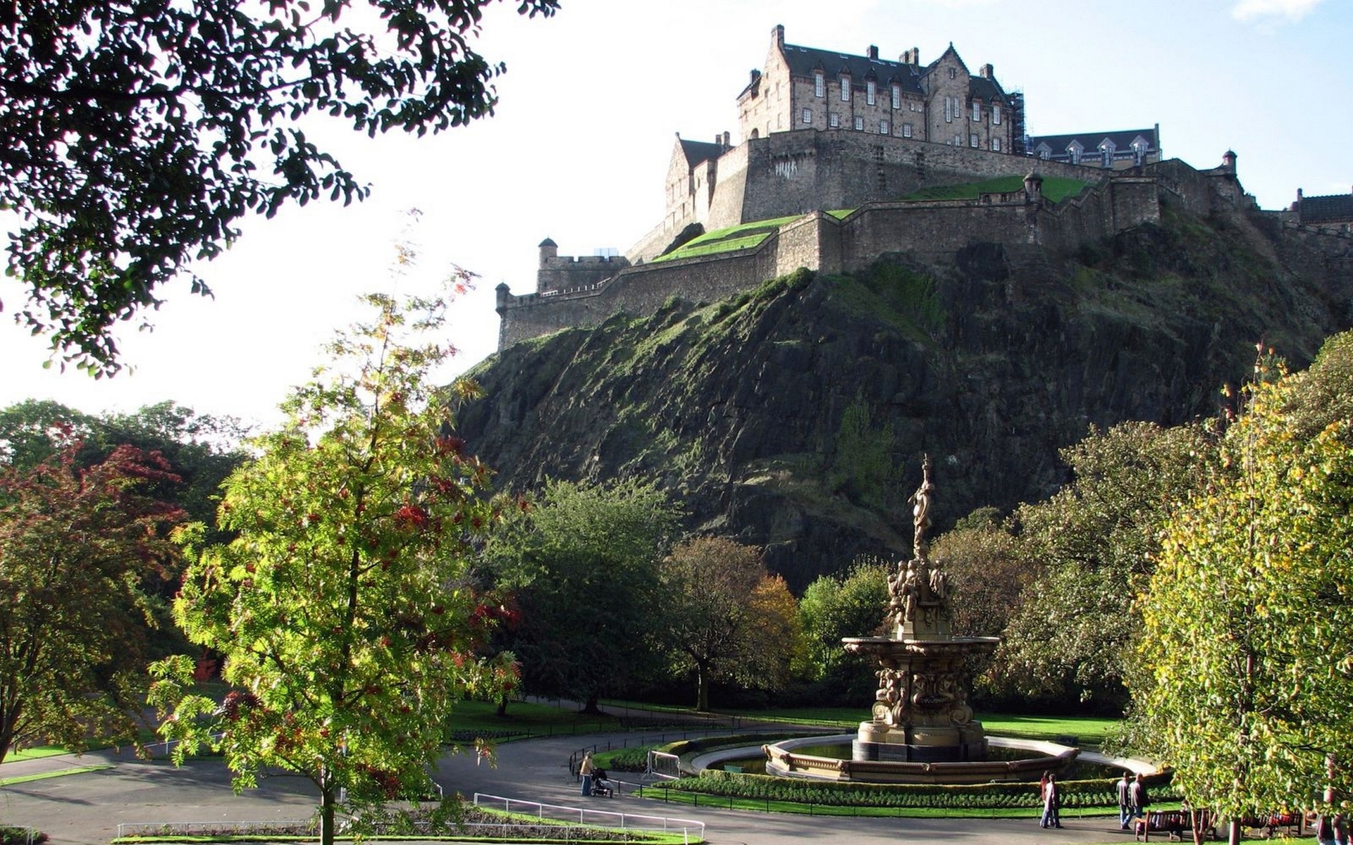 Edinburgh Castle, Travels, Scottish castle wallpapers, Scotland, 1920x1200 HD Desktop