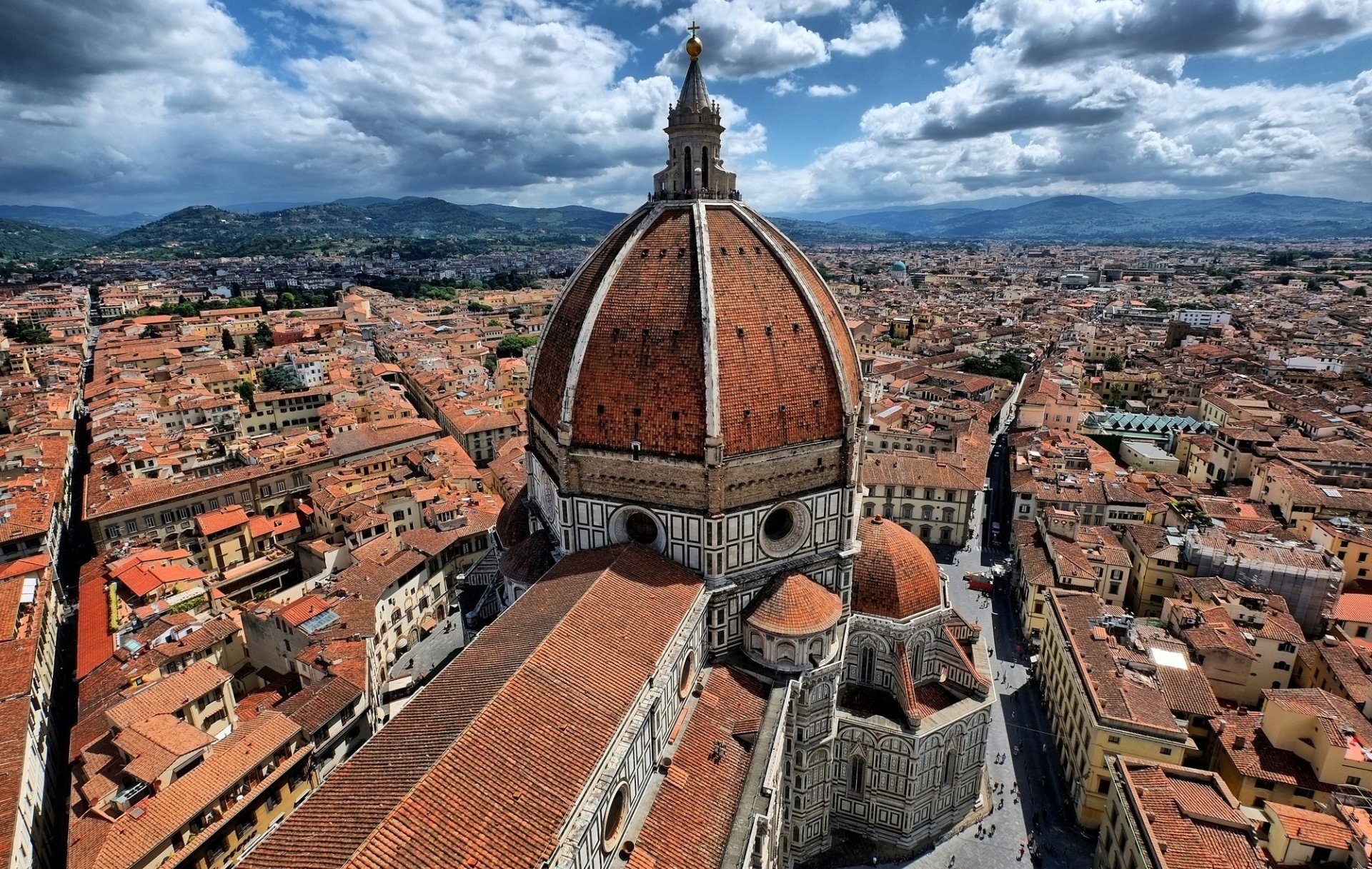 HD-Hintergrundbilder der Kathedrale von Florenz, 1920x1220 HD Desktop