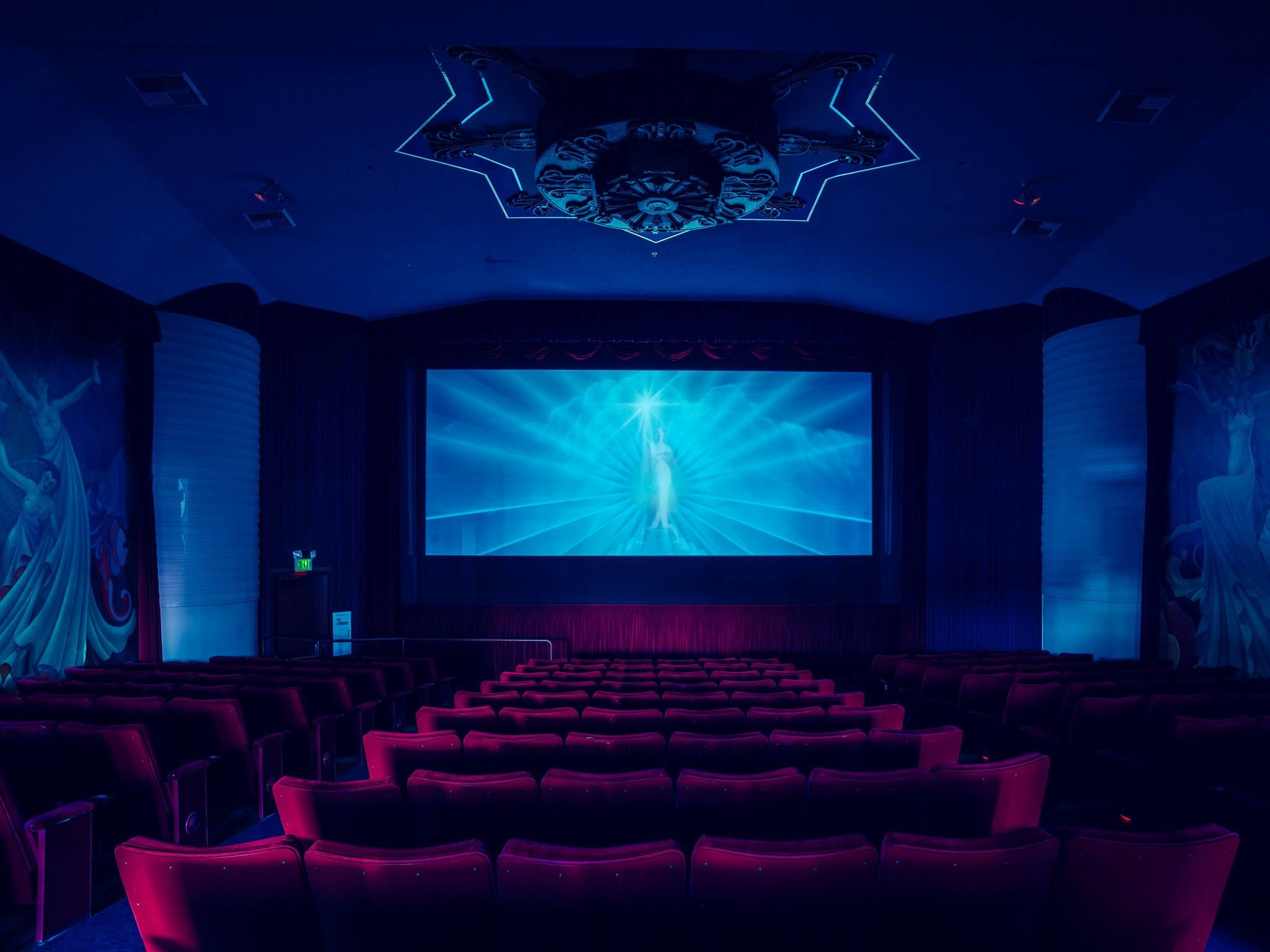 Movie theatre, Cinematic atmosphere, Immersive experience, Entertainment, 2050x1540 HD Desktop