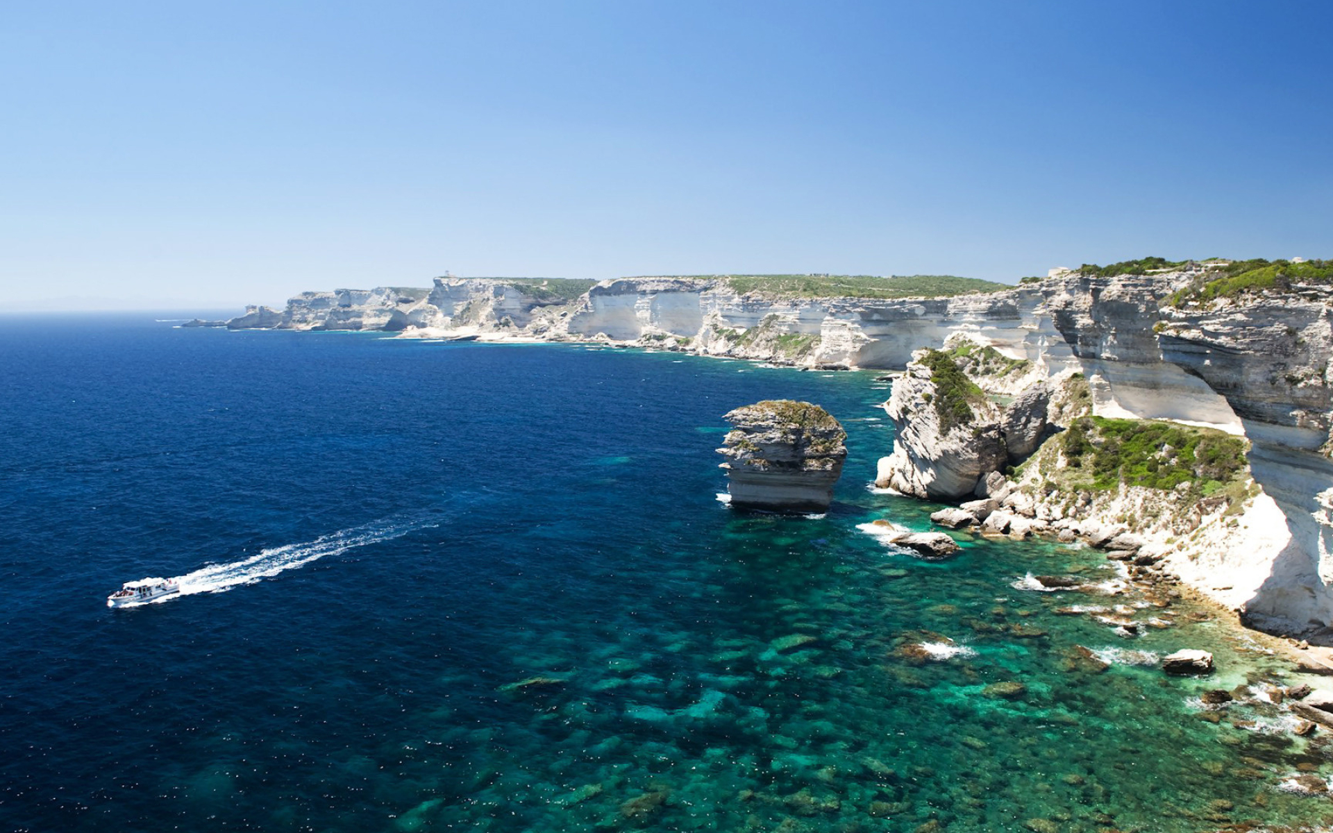 Corsica Island, Palombaggia beach, Beach wallpapers, 13662, 1920x1200 HD Desktop
