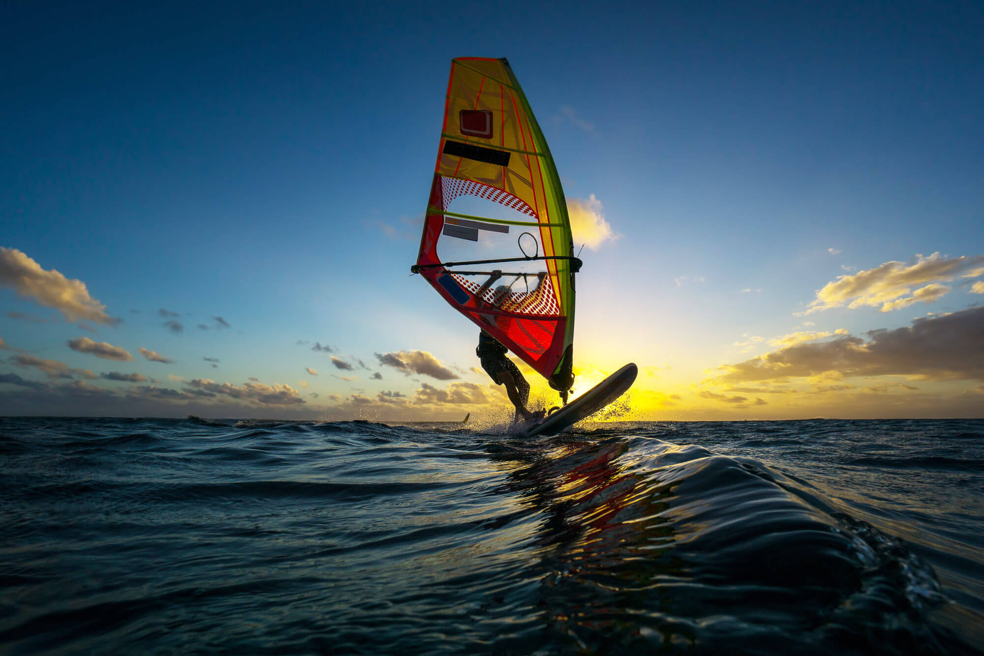 Windsurfing: Surf Experience, Bonaire Island, Once a Visitor Always a Friend. 2000x1340 HD Background.