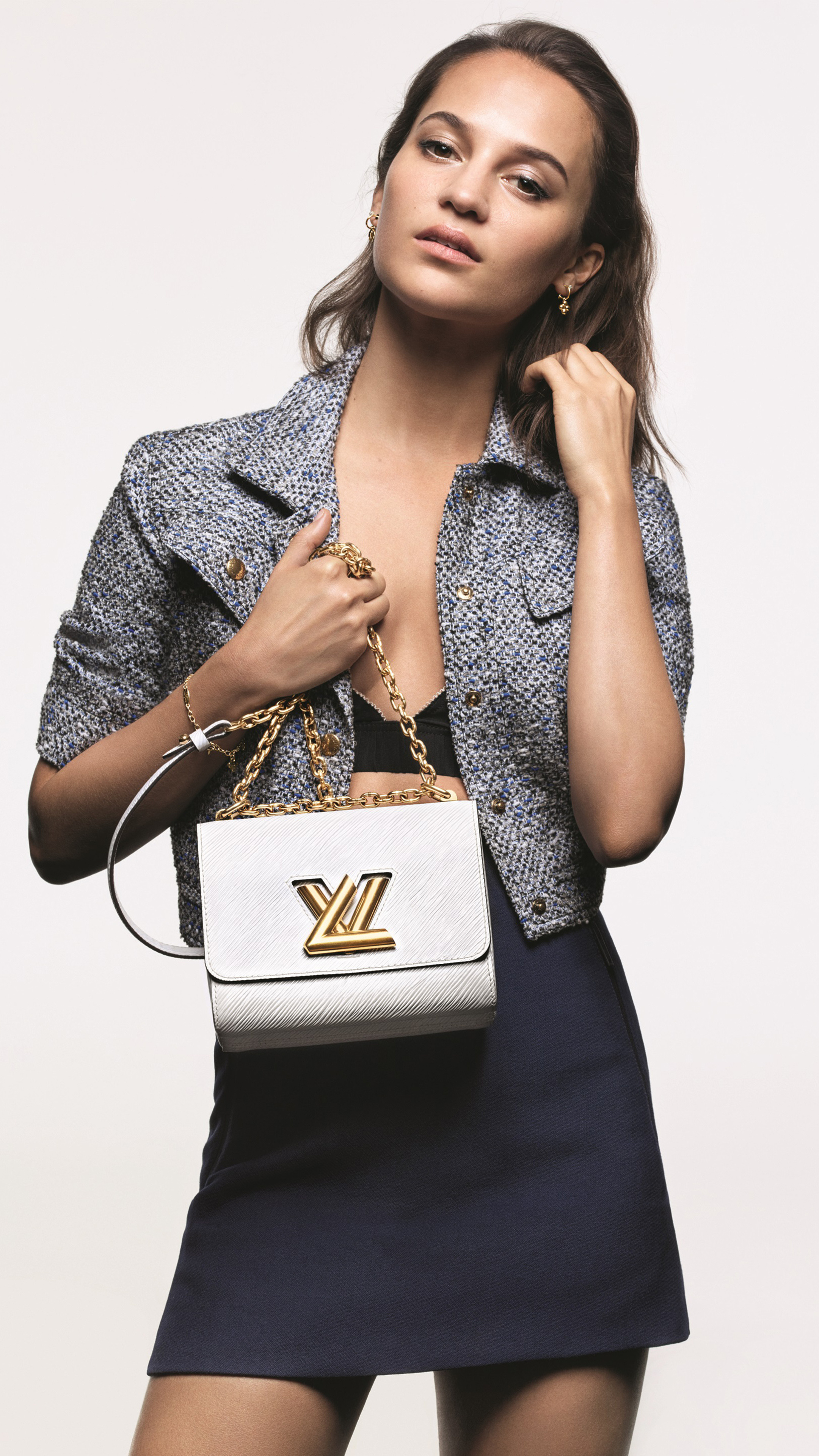 Alicia Vikander, Louis Vuitton campaign, Sony Xperia X, Z5 Premium, 2160x3840 4K Phone