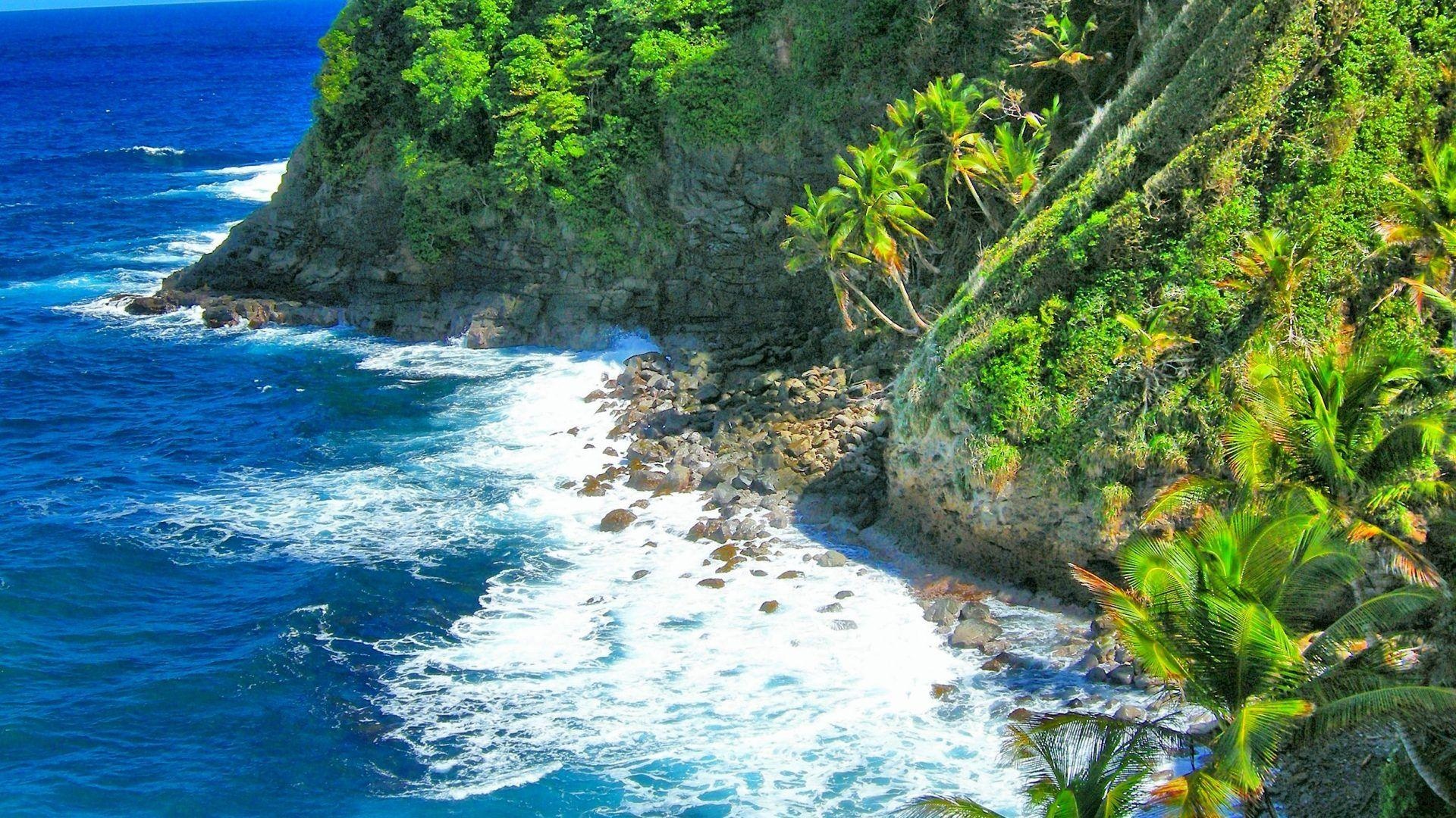 Dominica Island, Adventure destination, Thrilling hikes, Breathtaking views, 1920x1080 Full HD Desktop