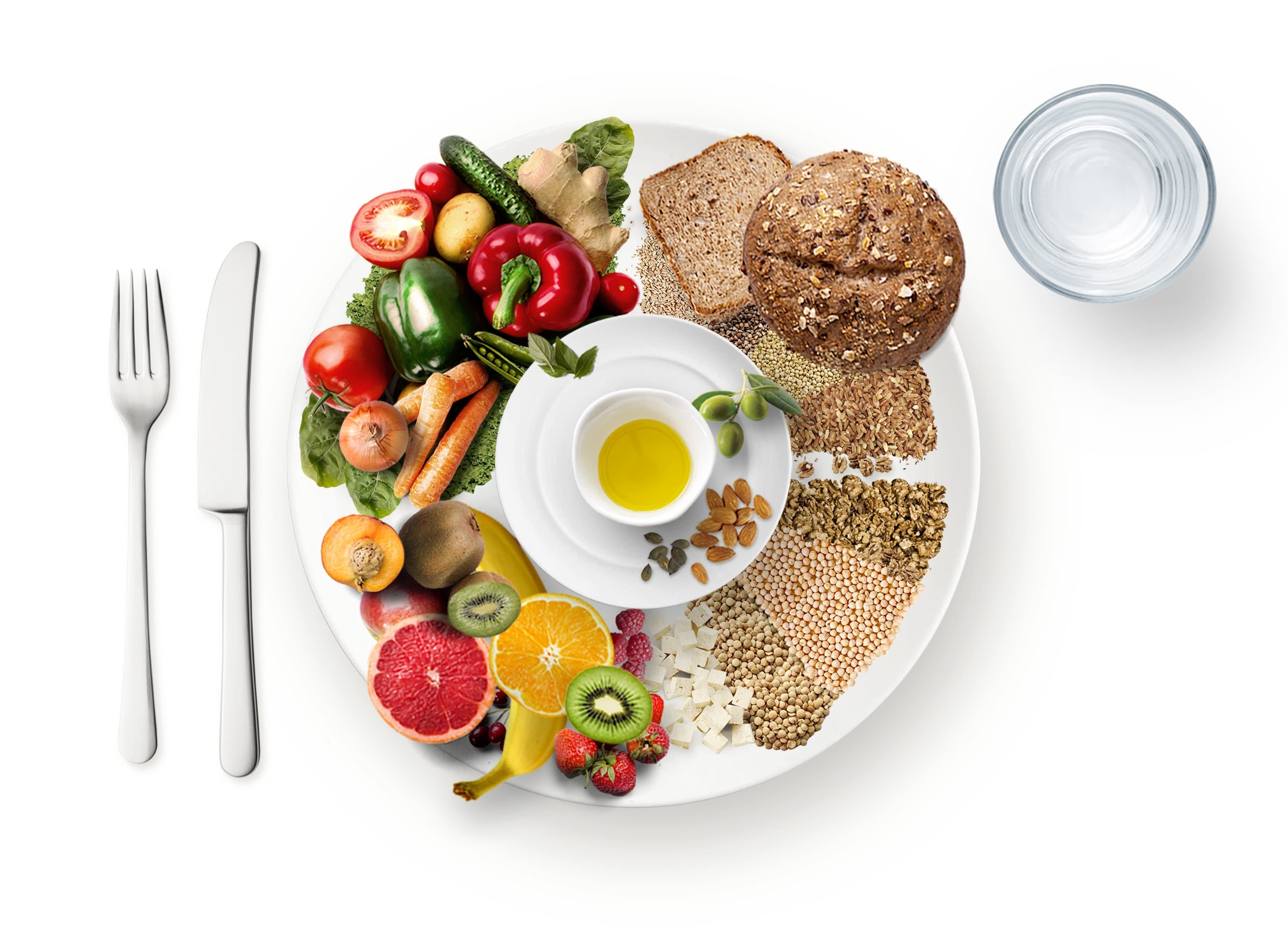 Vegan nutrition, Healthy eating, Balanced plate, Plant-based diet, 2720x2000 HD Desktop