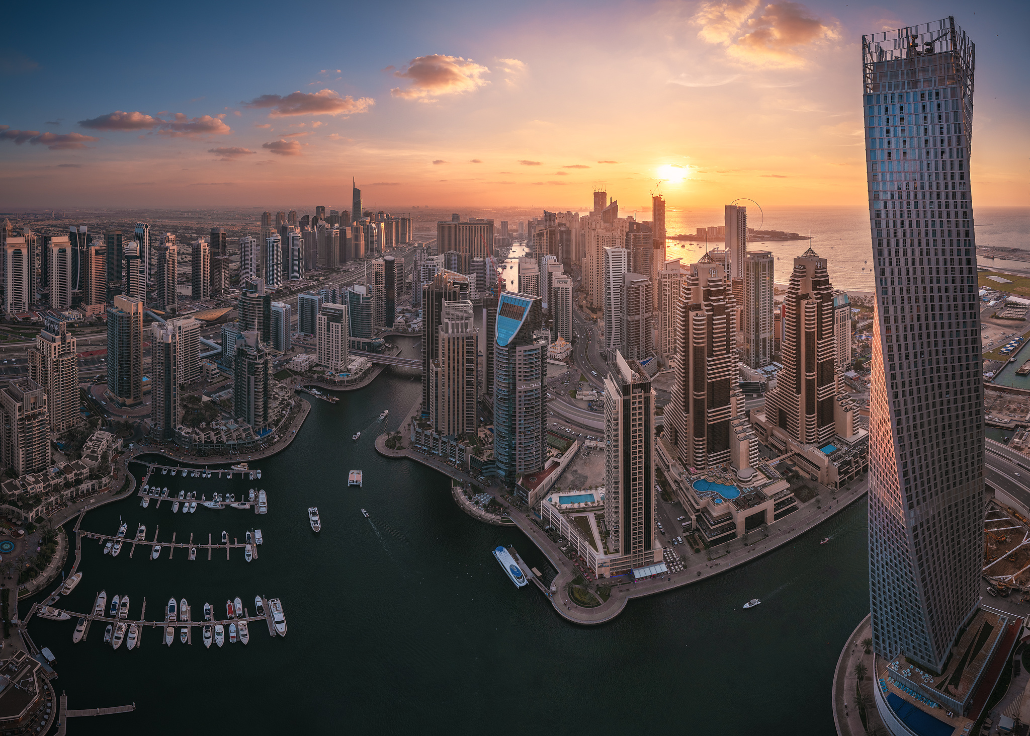 Dubai skyline, Aerial photography, Urban view, Instagram-worthy, 2050x1470 HD Desktop
