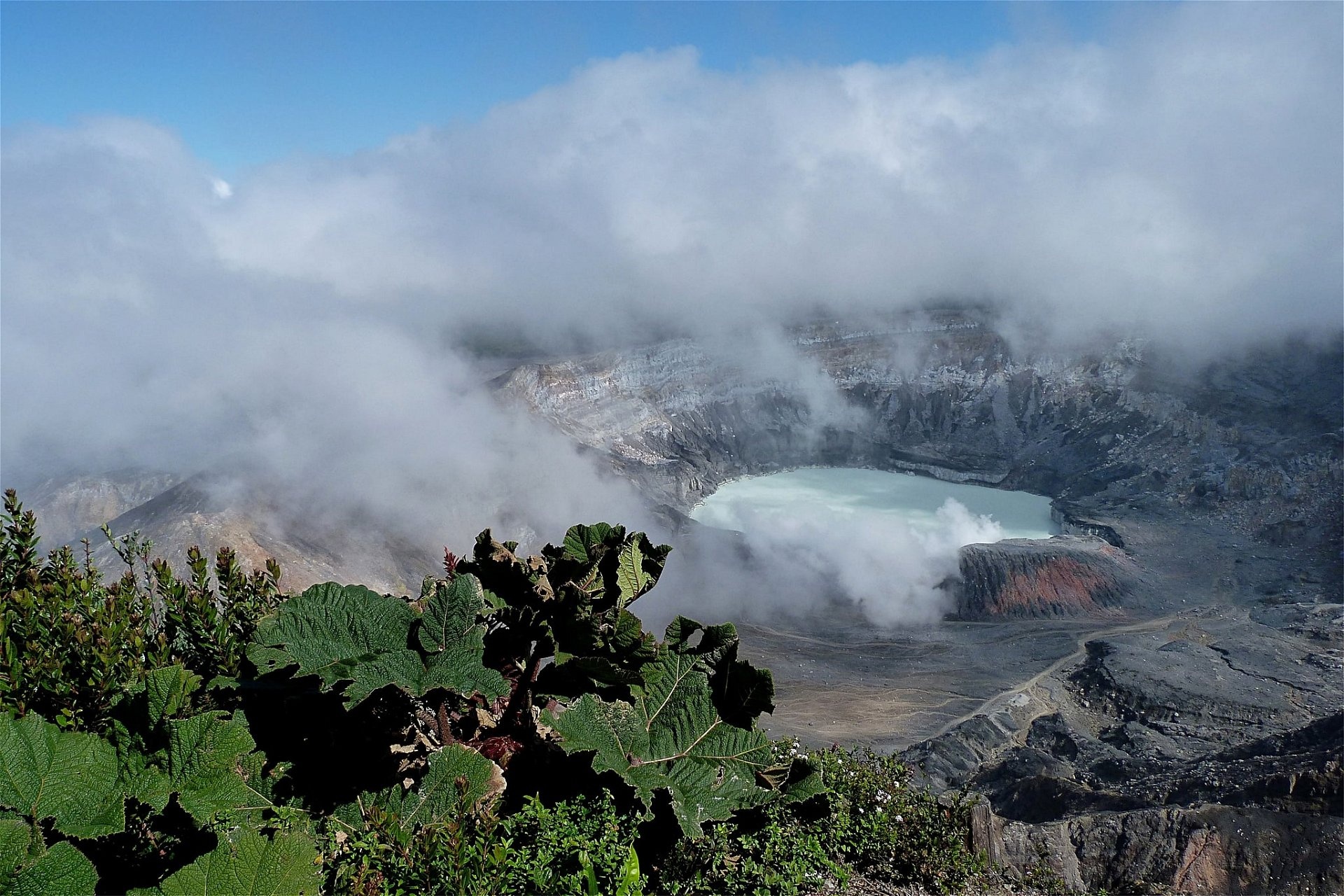 Poas Volcano, National park travel guide, Must-visit tourist attractions, Nature's wonders abound, 1920x1280 HD Desktop