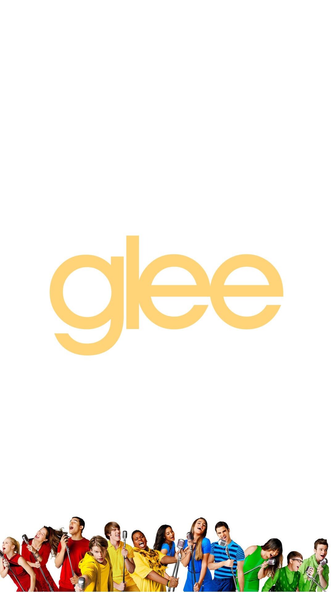 Glee (TV series): An American musical comedy-drama show, The New Directions, Lima, Choir group. 1080x1920 Full HD Background.
