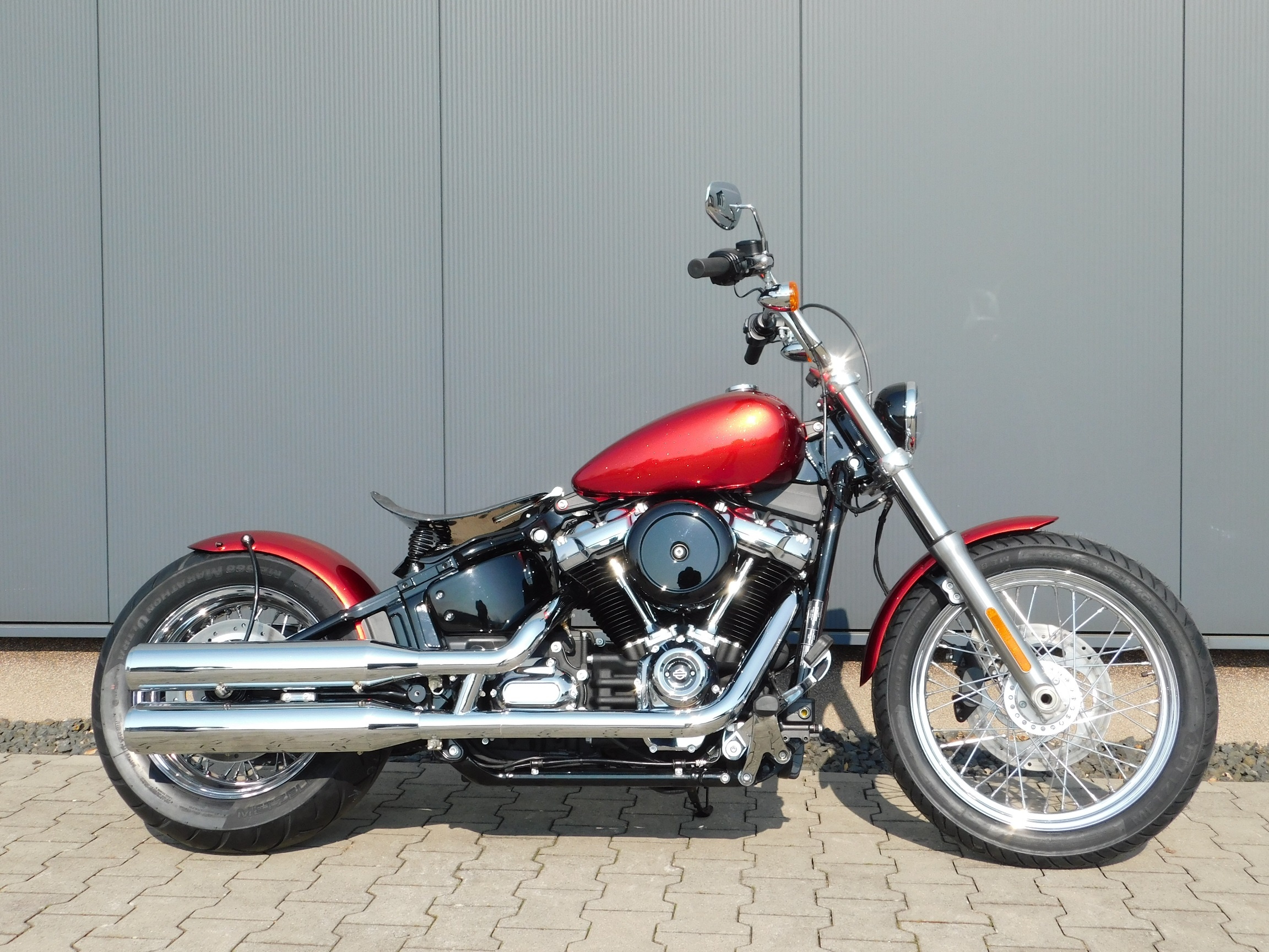 Harley-Davidson Softail, Auto lover's dream, FXST model, Custom bike, 2310x1730 HD Desktop