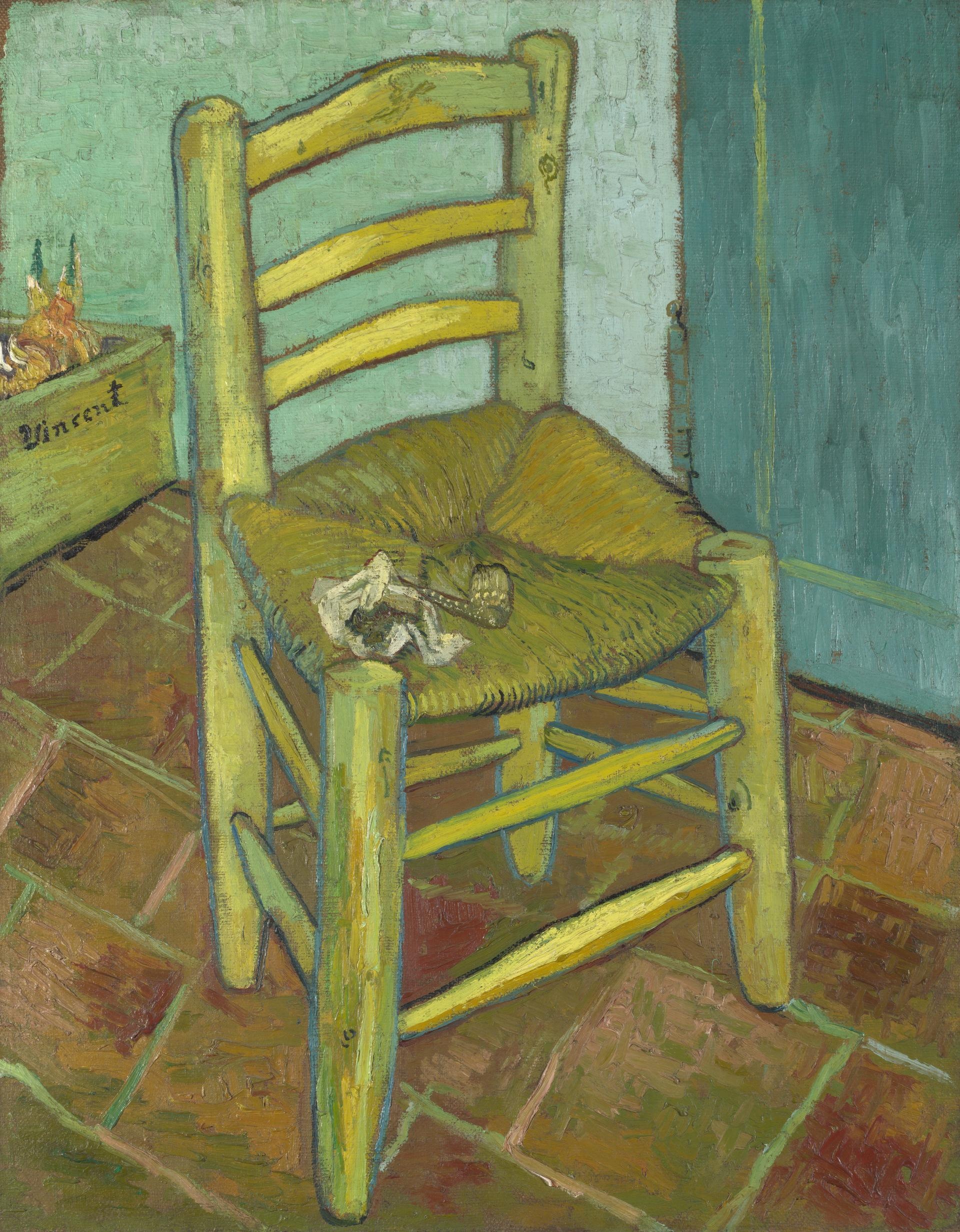 Van Gogh Museum, Vincent van Gogh, Chair, 1920x2470 HD Phone