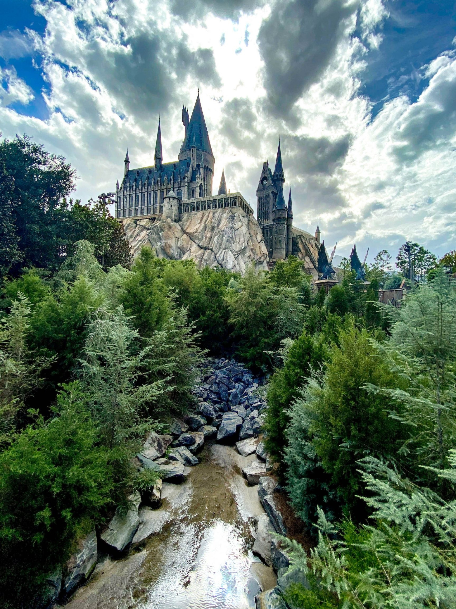 Hogwarts Castle, Stunning wallpapers, Harry Potter's world, Captivating imagery, 1920x2560 HD Phone