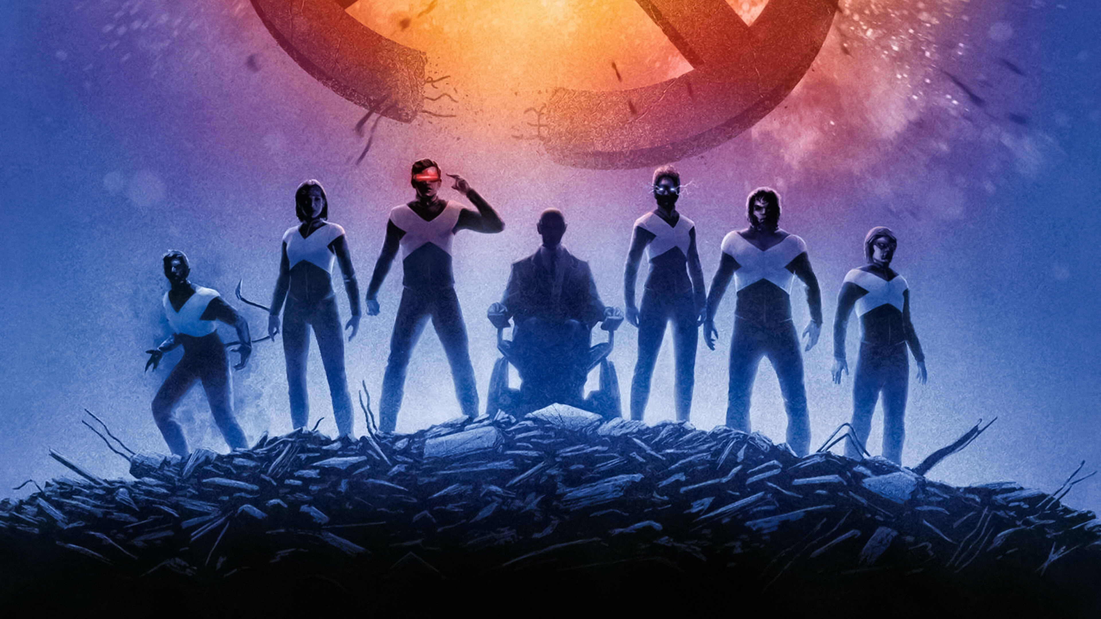 X-Men: Dark Phoenix, A 2019 American superhero film. 3840x2160 4K Wallpaper.