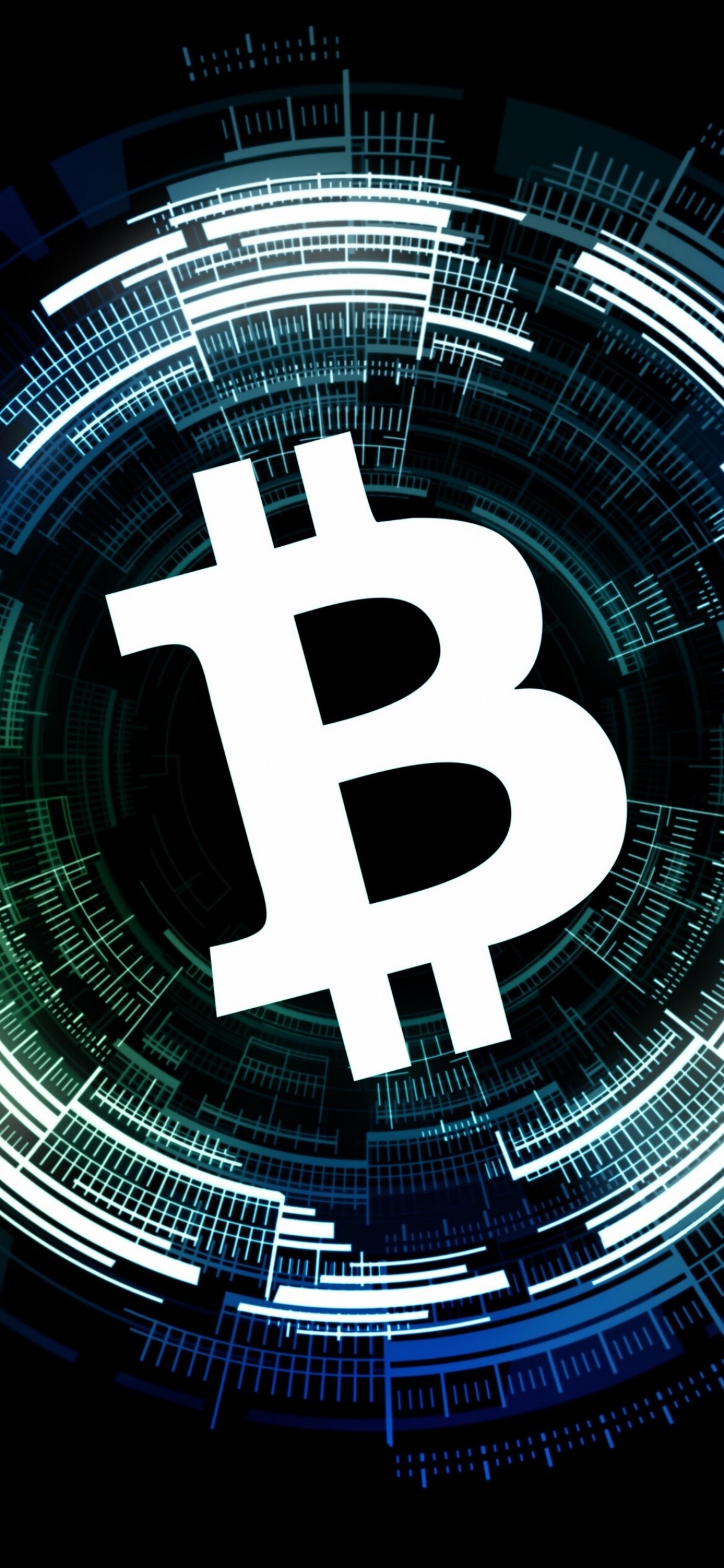 Bitcoin: A distributed ledger technology, Blockchain, BTC. 1170x2540 HD Wallpaper.
