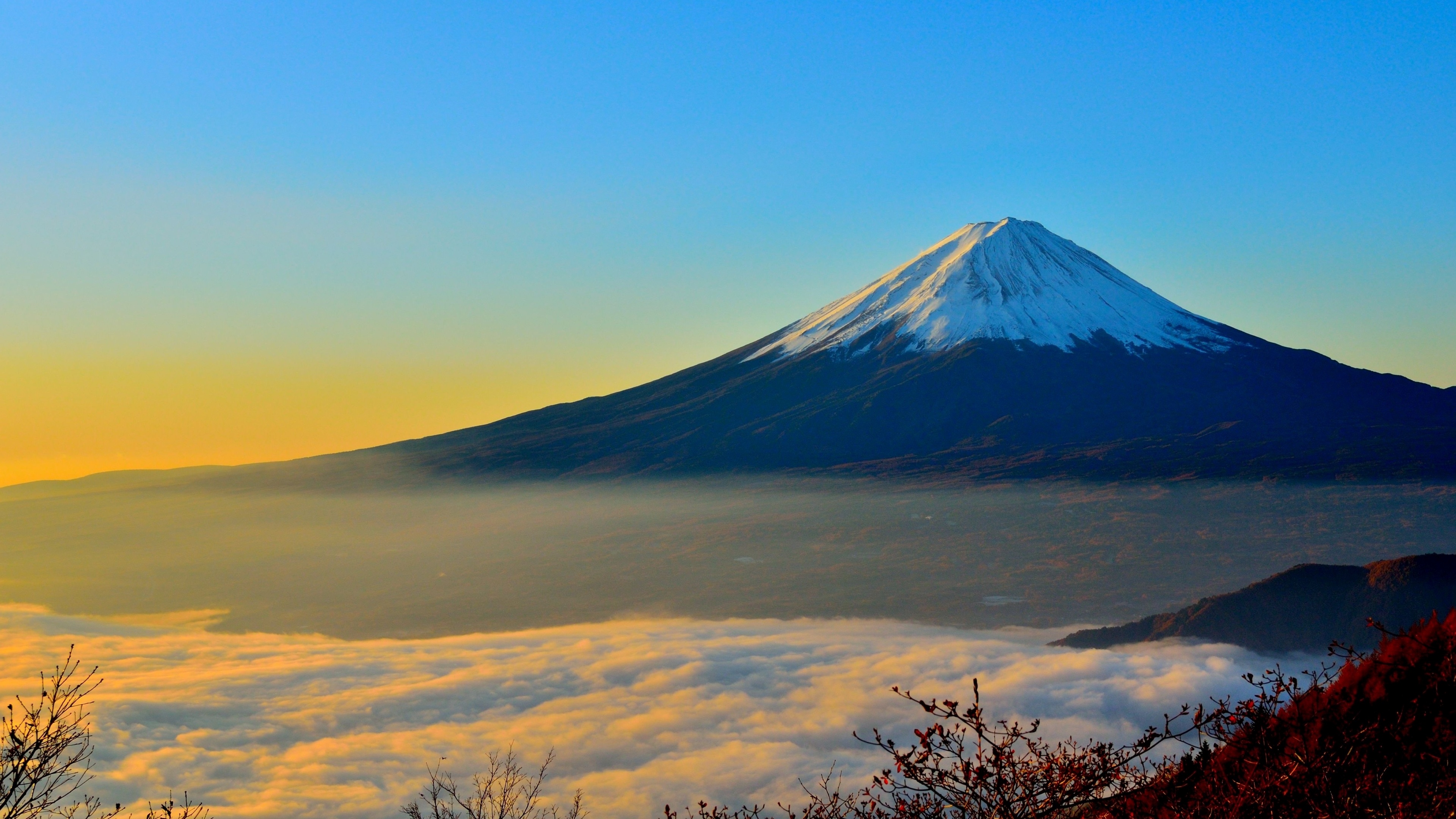 4K brilliance, Mount Fuji wallpapers, Captivating backgrounds, Stunning visuals, 3840x2160 4K Desktop