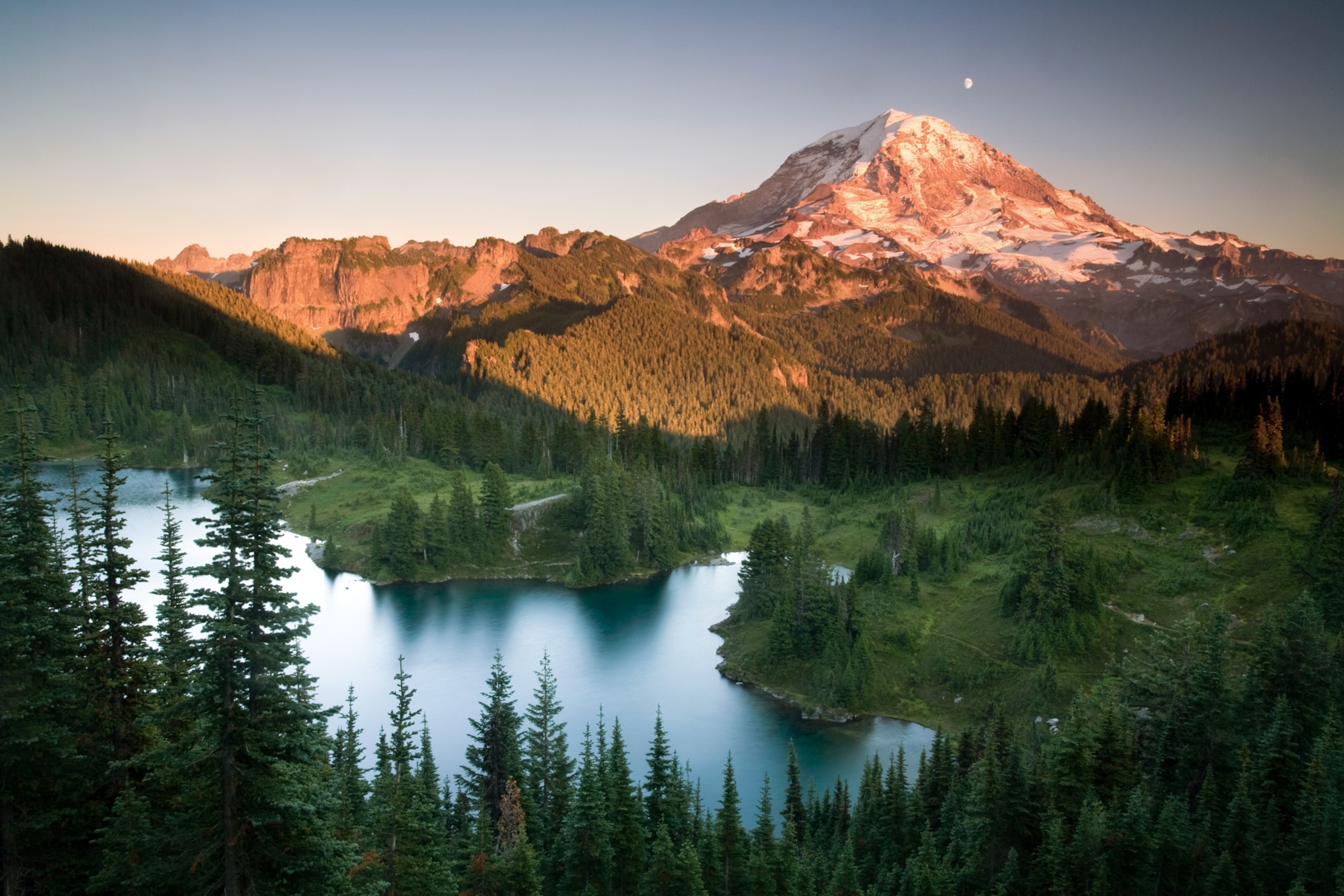 Mount Rainier National Park, Travels, Washington, Volcanic, 3080x2050 HD Desktop
