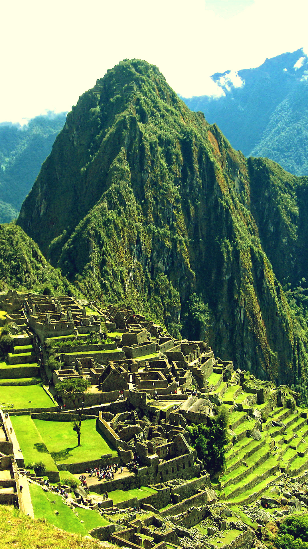 Machu Picchu wonder, Incan legacy, Ancient citadel, Historical monument, 1080x1920 Full HD Handy