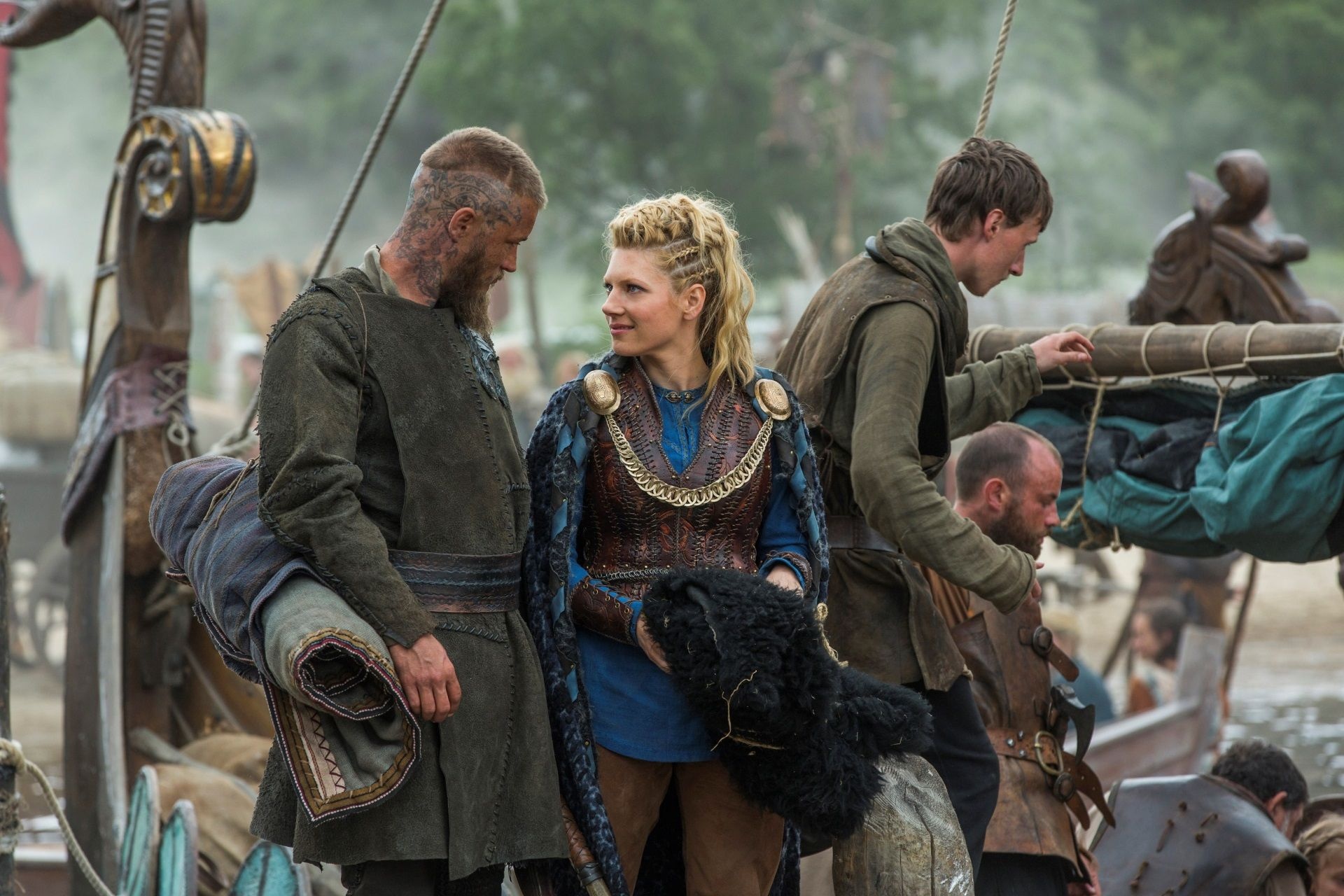 Vikings TV series, Norse warriors, Epic battles, Beloved characters, 1920x1280 HD Desktop