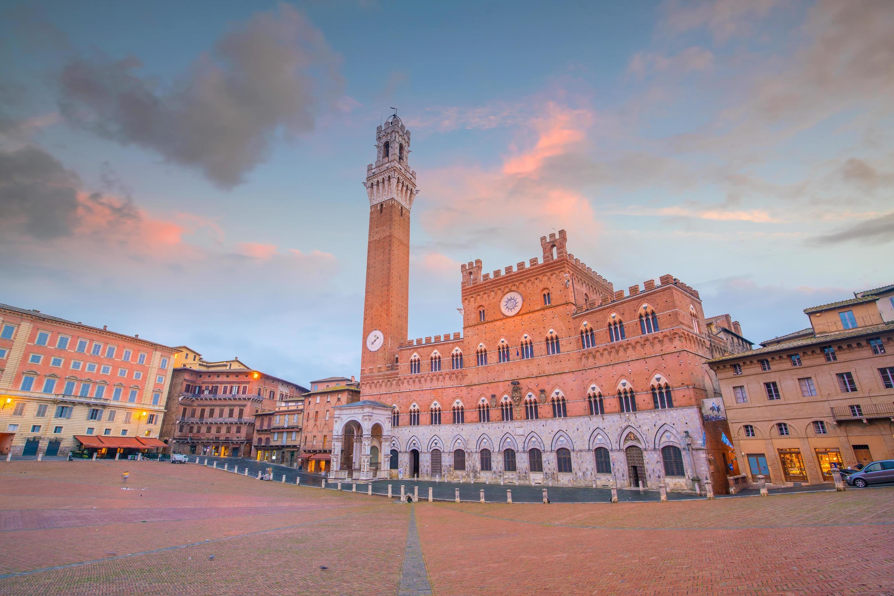 Atemberaubendes Foto der Piazza del Campo in Siena, 2940x1960 HD Desktop
