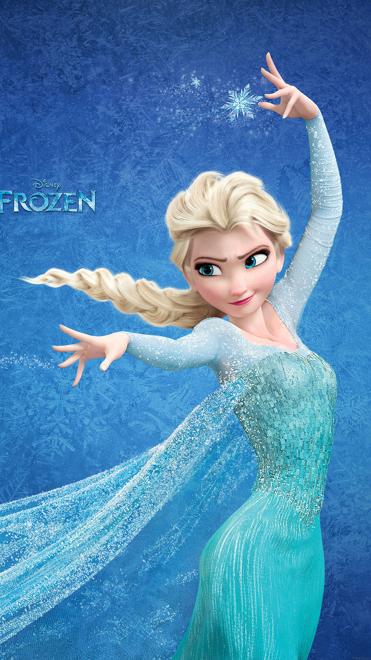 Iphone6papers, Frozen Elsa, Disney illust, 1250x2210 HD Phone