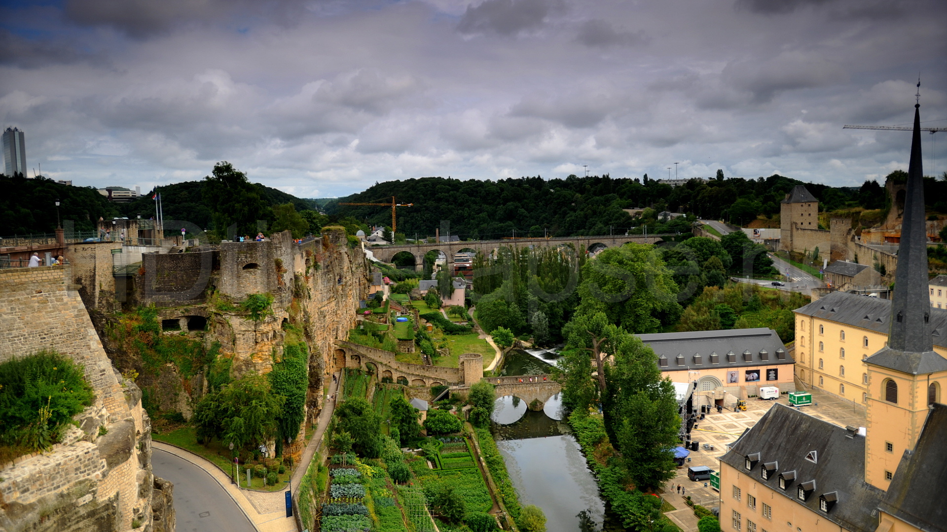 Luxembourg, Travels, Luxembourg City, Presentation, 1920x1080 Full HD Desktop