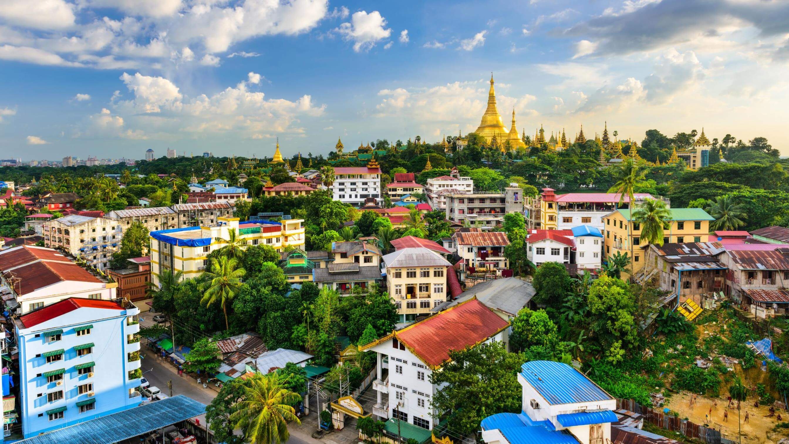 Myanmar: Declared independence on 4 January 1948, Southeast Asia. 2690x1520 HD Background.