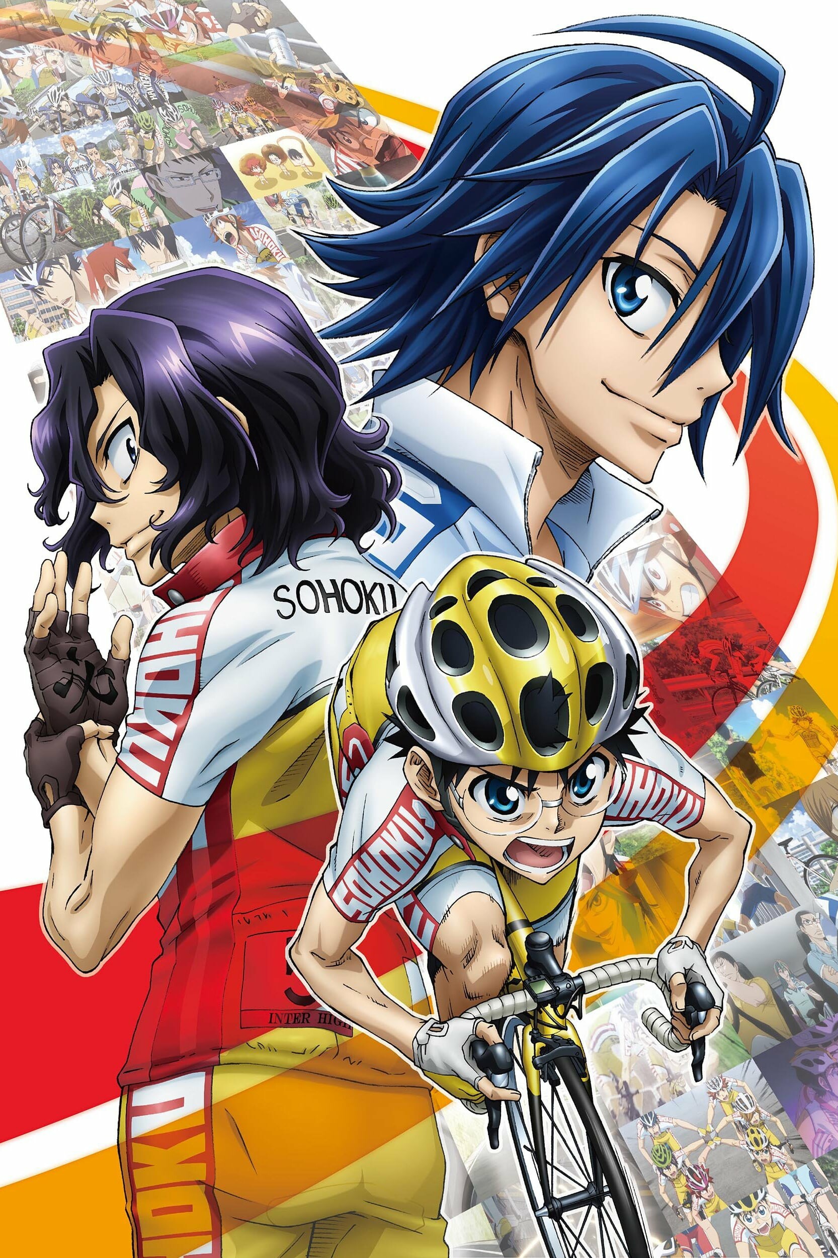 Yowamushi Pedal anime, Exciting movie sequel, Thrilling regeneration race, New adventures, 1670x2500 HD Phone