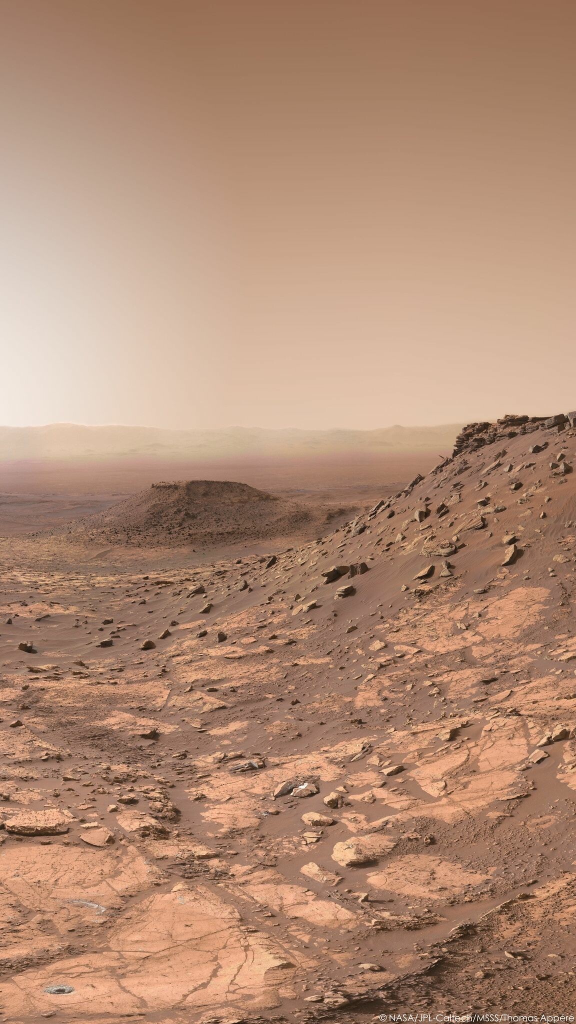 Mars: The Martian surface, Desert, Observable universe. 1160x2050 HD Wallpaper.