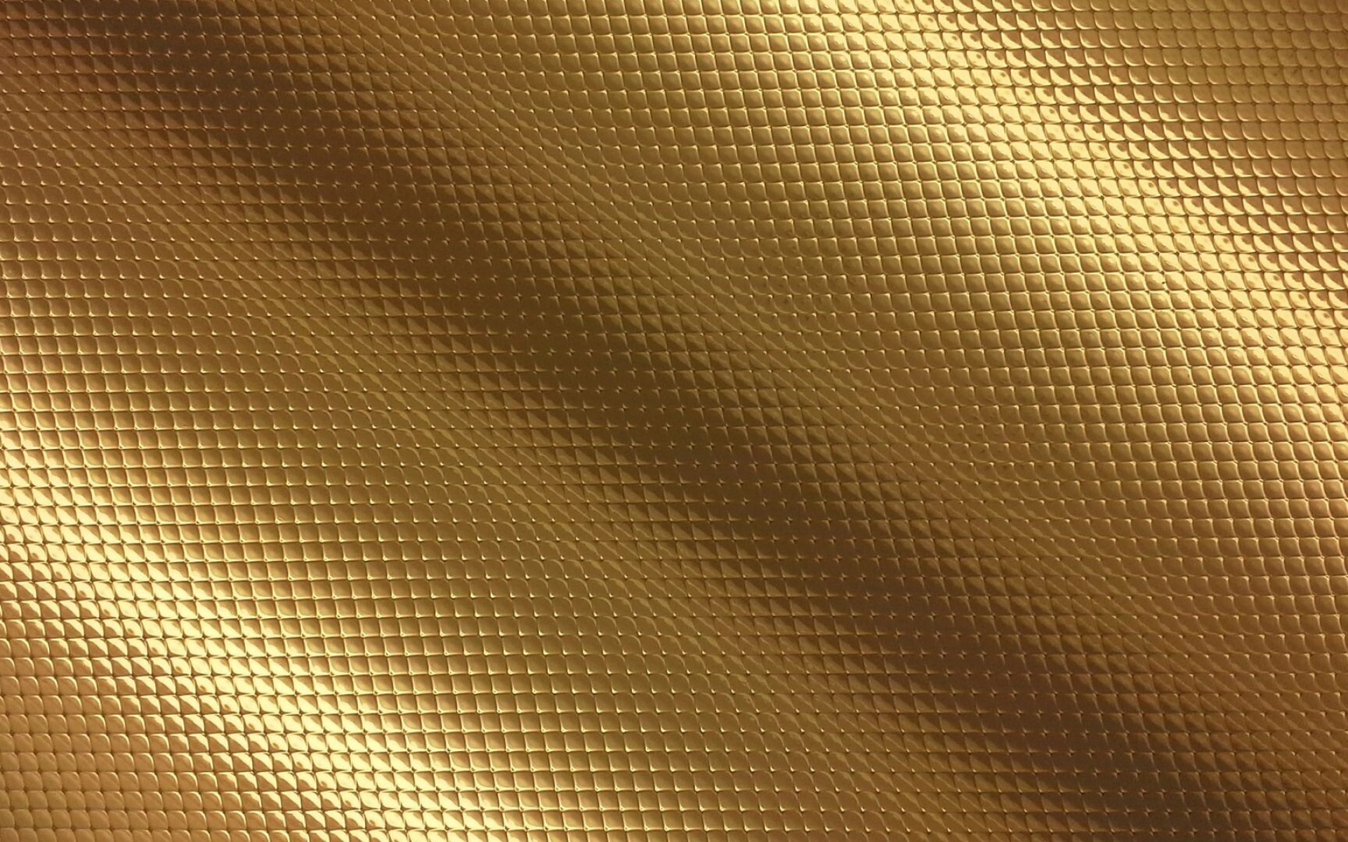 Gold Foil: An abstract scaly golden surface, Precious appearance. 1920x1200 HD Background.