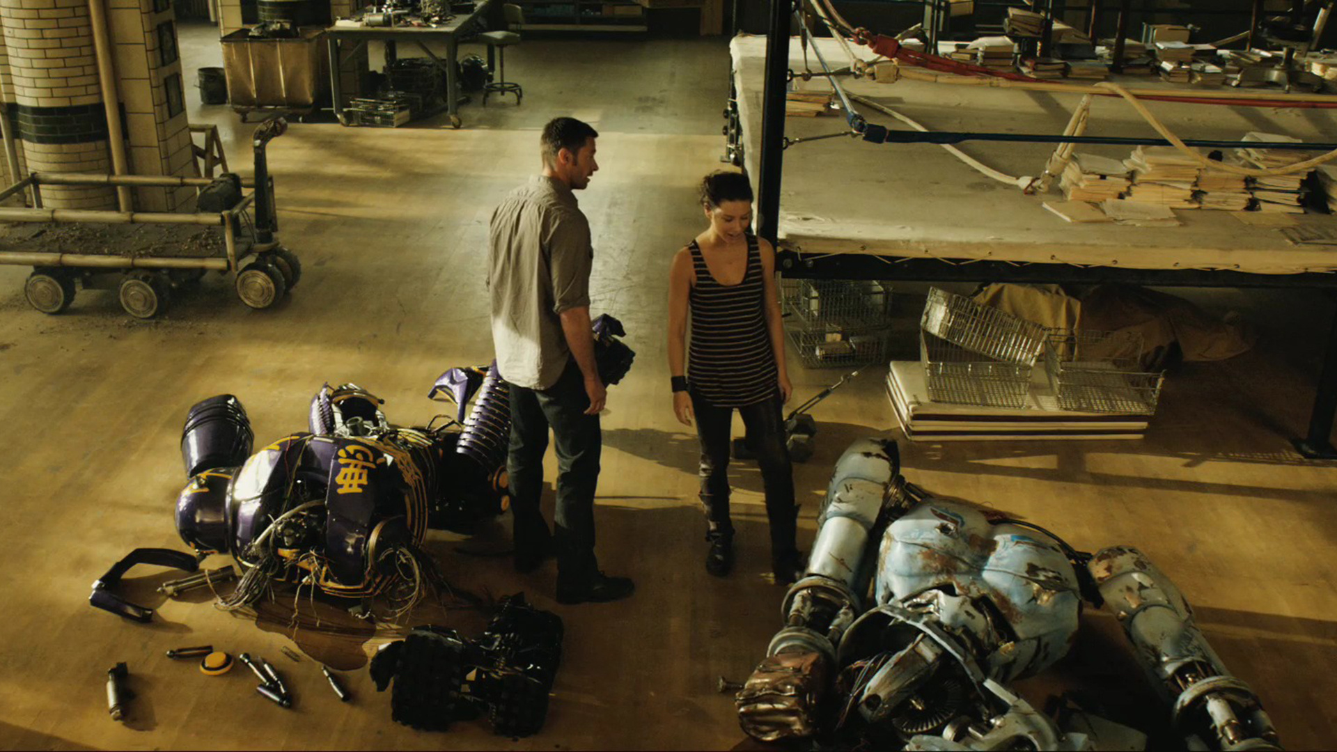 Real Steel: Human boxers replaced by robots, 2020, Robots' duel. 1920x1080 Full HD Wallpaper.