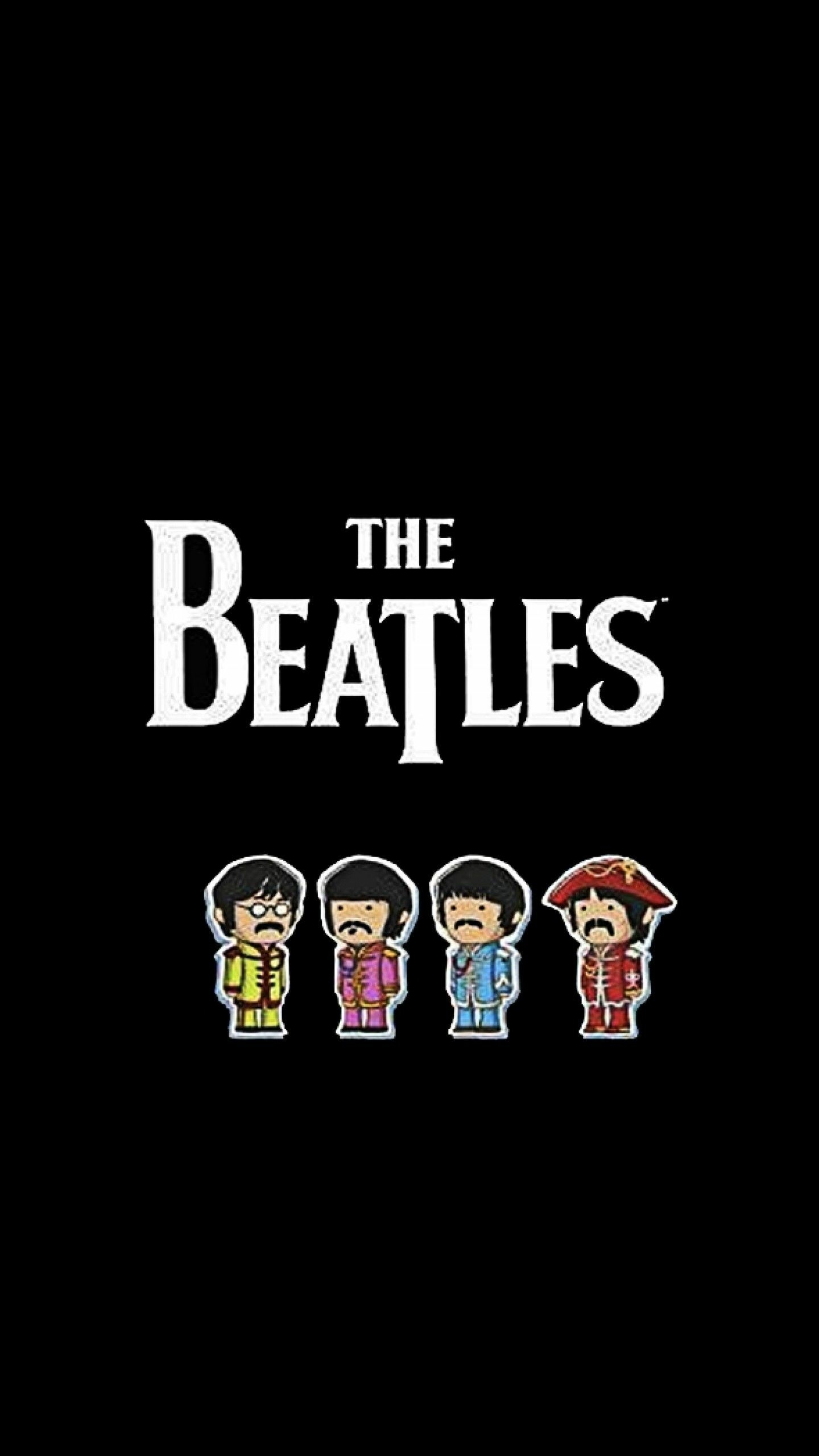 The Beatles: "Love Me Do" was the official debut single by the band. 1440x2560 HD Wallpaper.