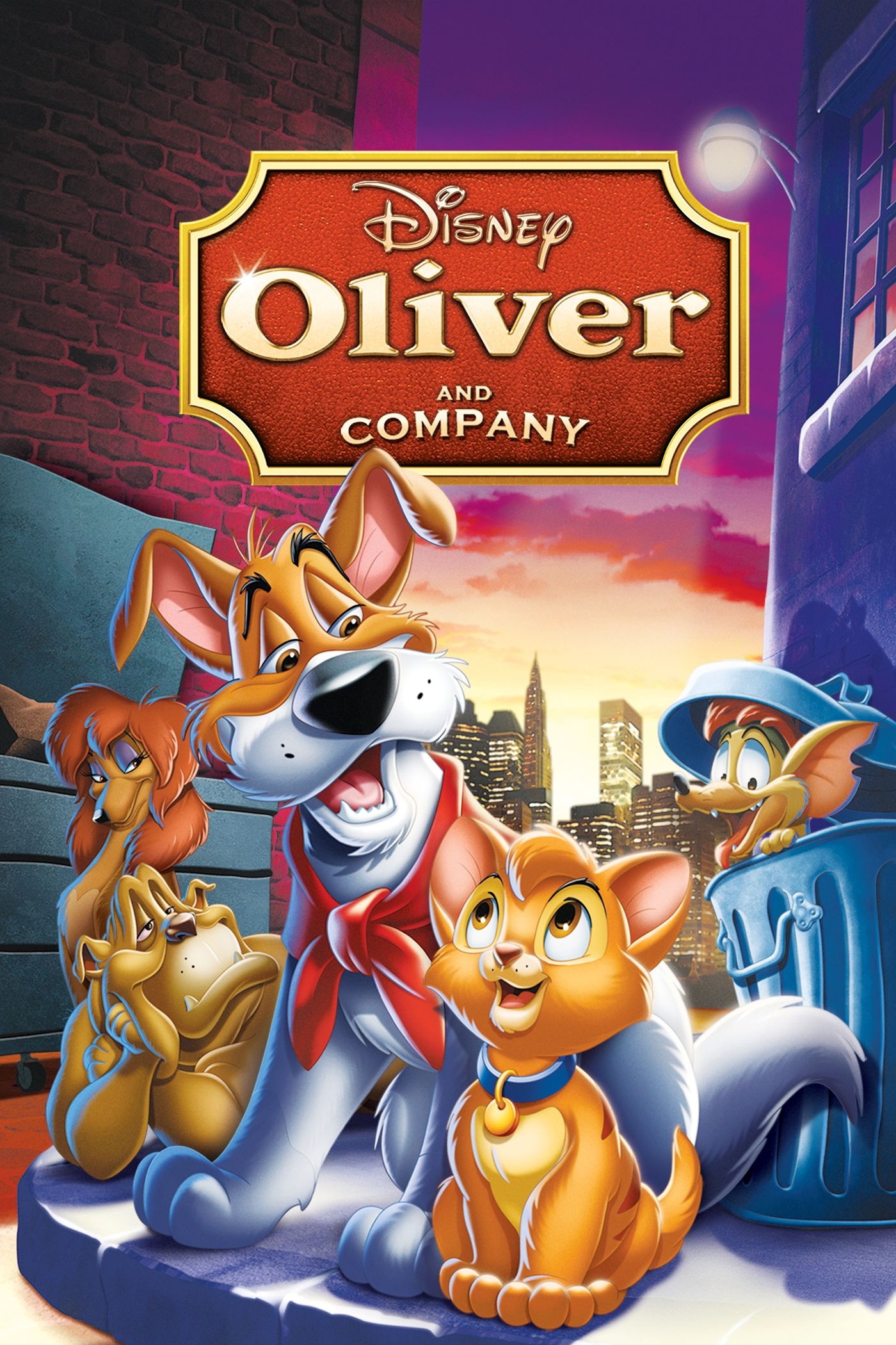 Oliver and Company, Movie magic, Adorable characters, Endearing storyline, 1400x2100 HD Handy