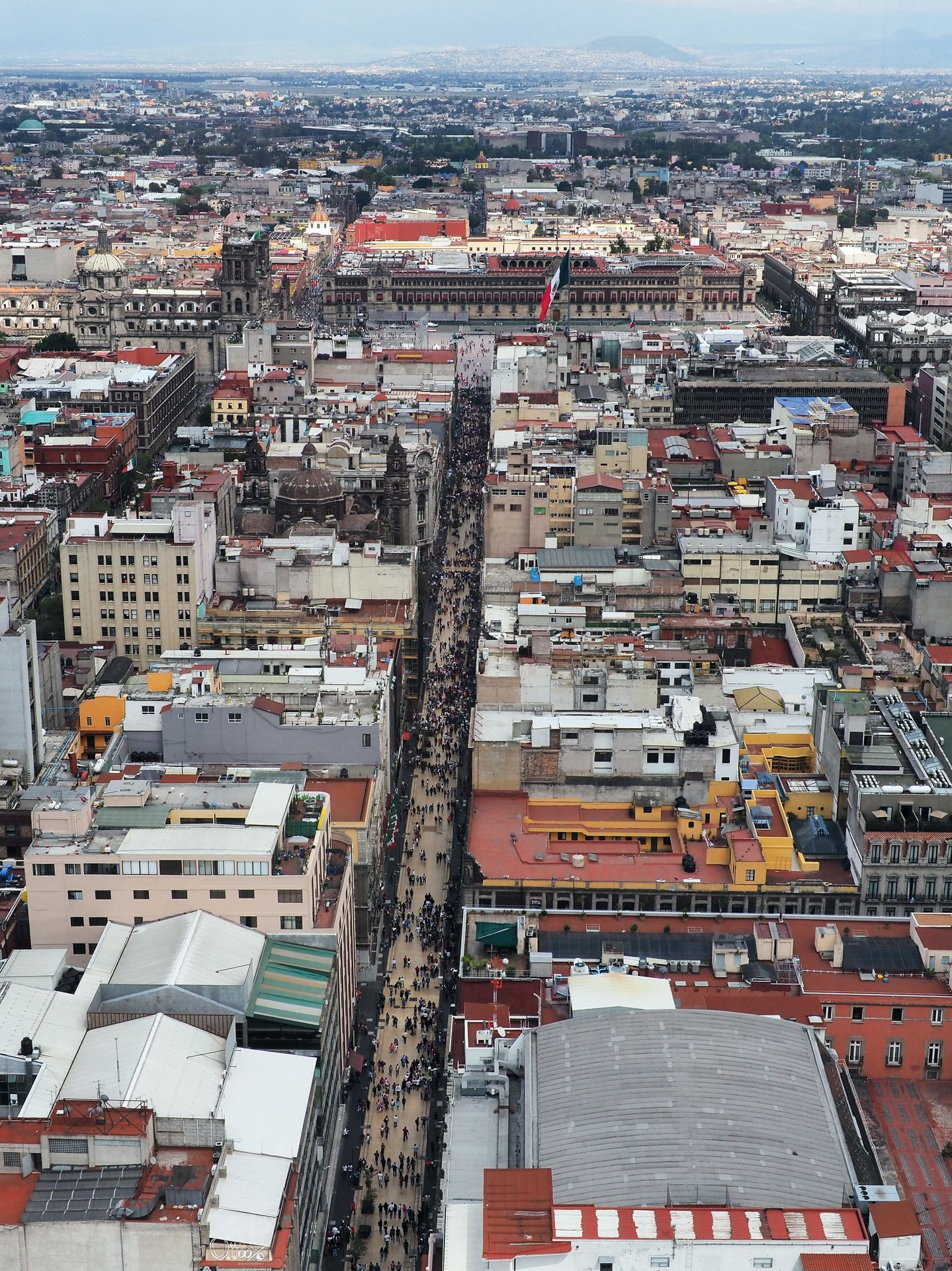 Zocalo (Constitution Square), Ciudad de Mxico, Photography by Will Krieger, 1440x1920 HD Phone