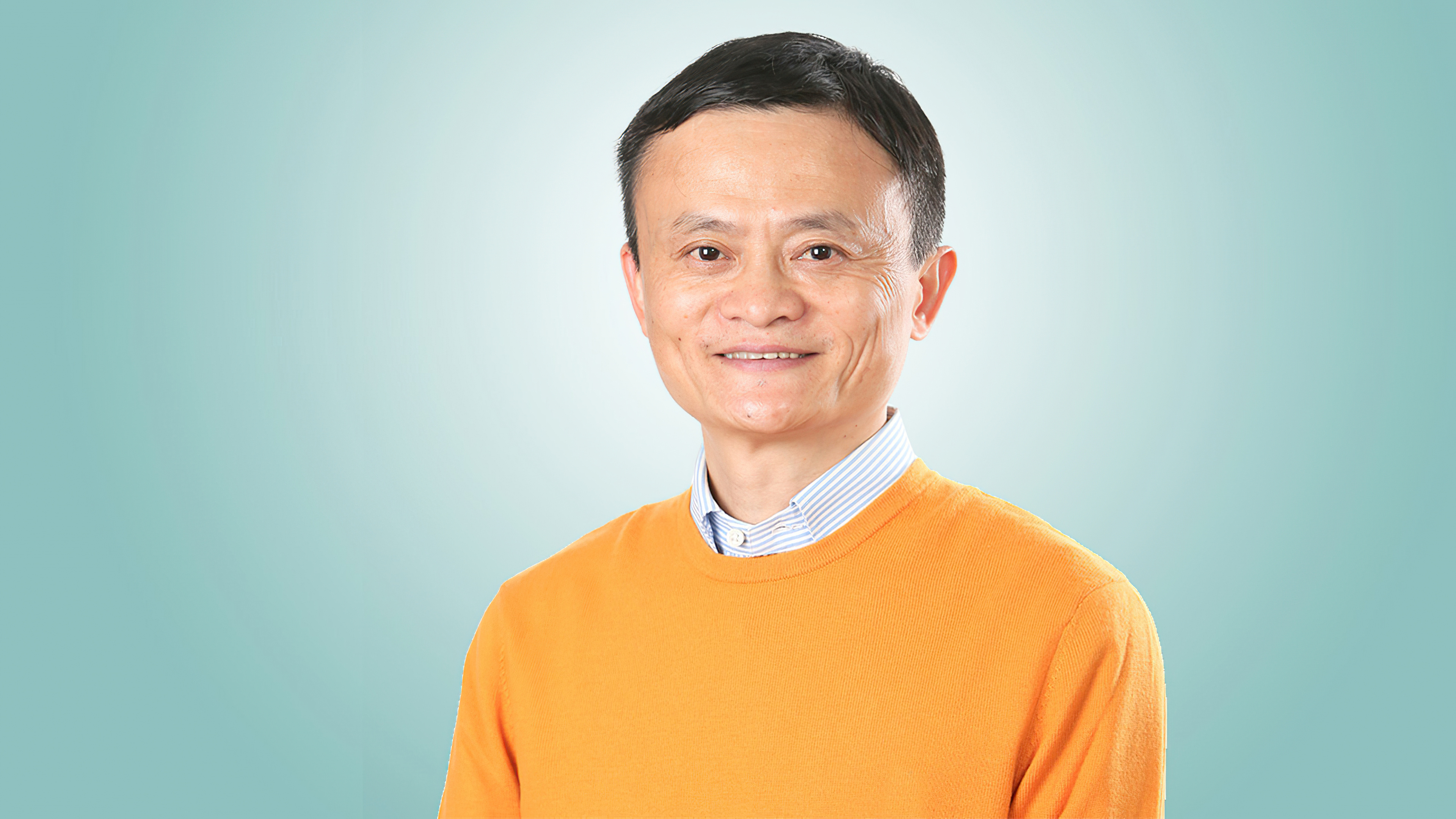 Alibaba Group: Jack Ma, The co-founder and former executive chairman, A Chinese business magnate. 3840x2160 4K Wallpaper.