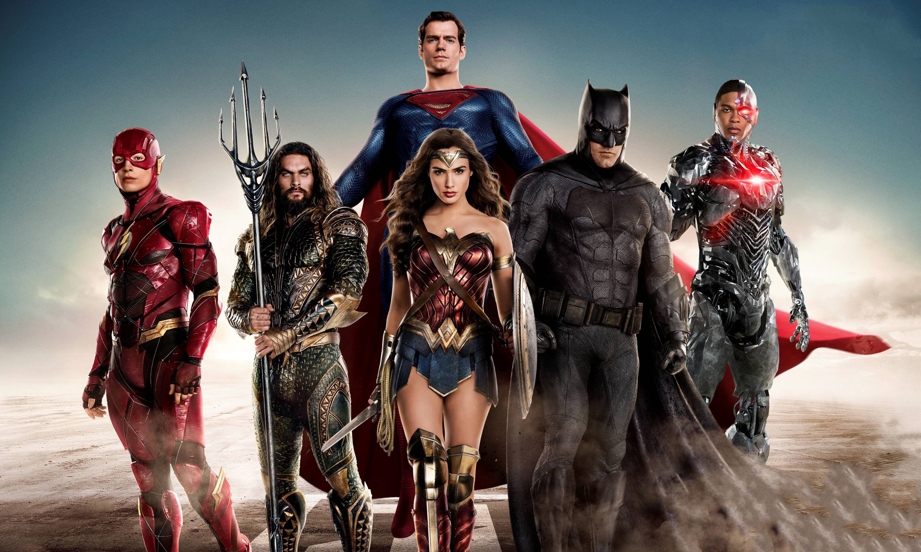 Justice League, Movie poster, HD wallpapers, Characters, 3200x1920 HD Desktop