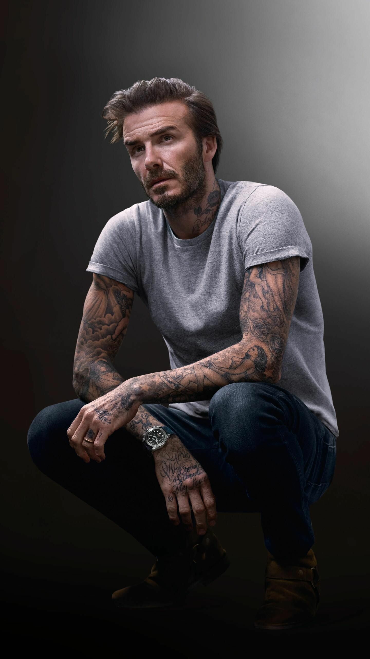 David Beckham: Sports, Twice runner-up for FIFA World Player of the Year (1999 and 2001). 1440x2560 HD Wallpaper.