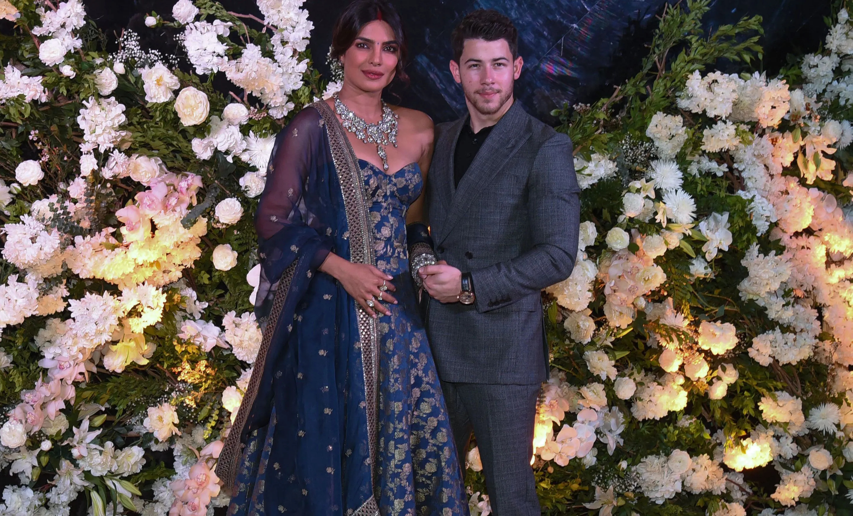 Priyanka Chopra and Nick Jonas: The pair got engaged on July 18, 2018, An Indian actress and an American singer. 2890x1750 HD Wallpaper.